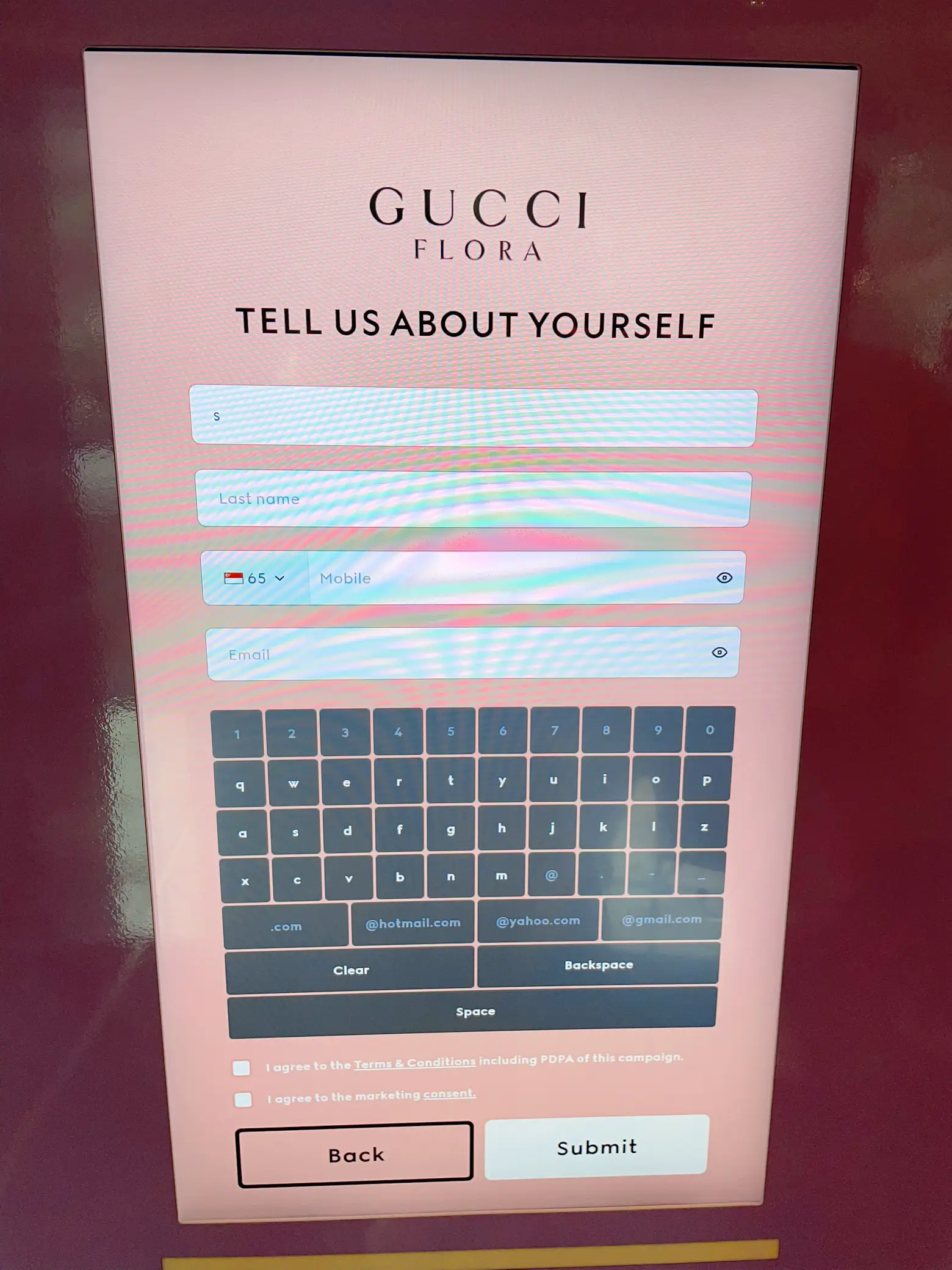 Gucci Birthday Card -  Singapore