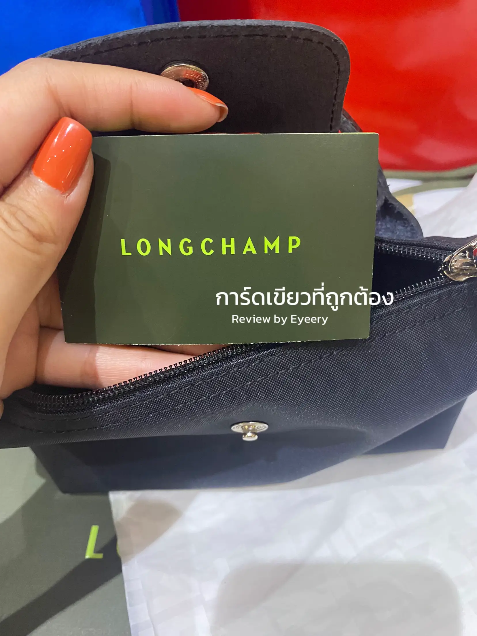 Longchamp hot sale dust bag