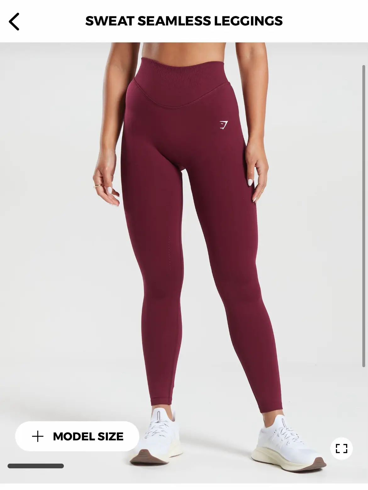 Gymshark Adapt Camo Seamless Leggings Berry Red Size S Small