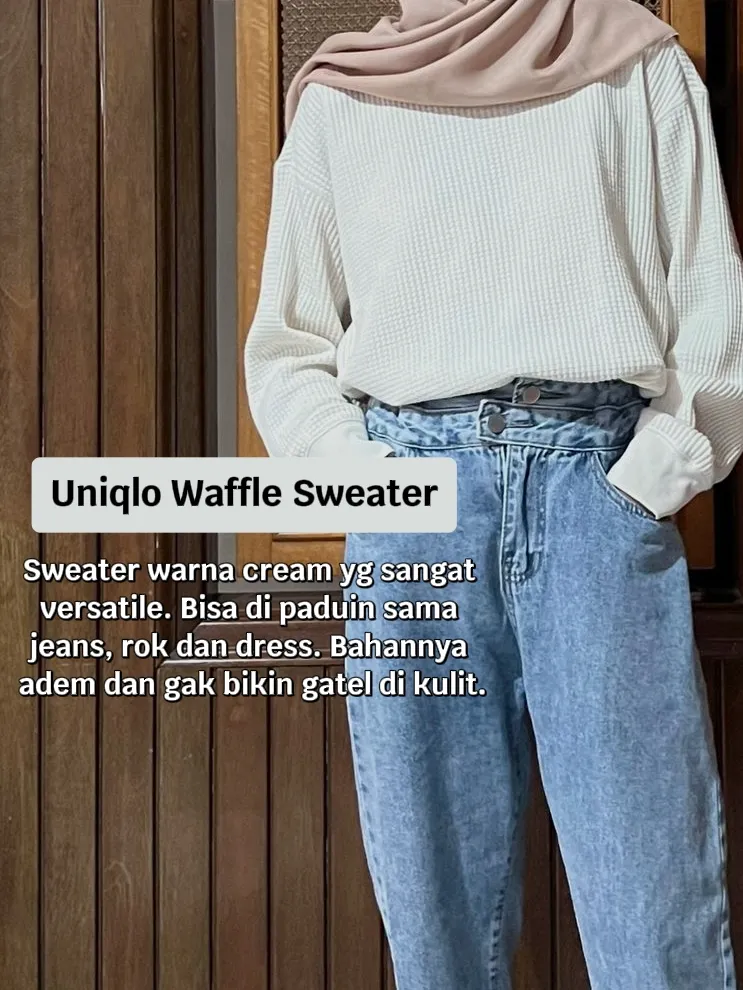 Uniqlo Waffle - Carian Lemon8