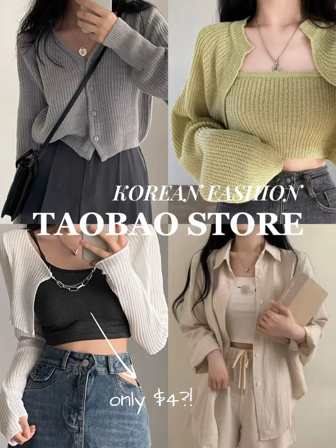 Korean fashion taobao best sale