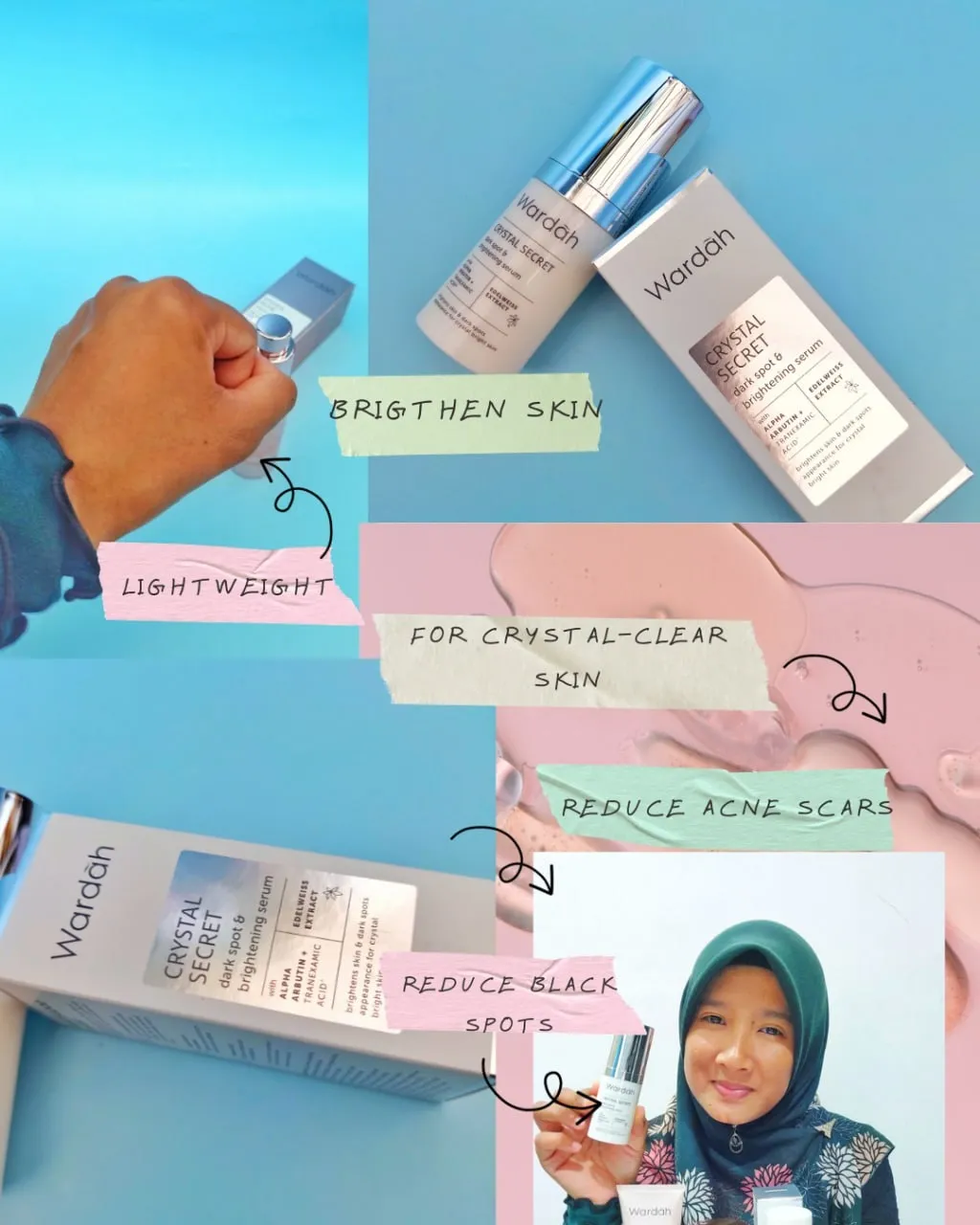 4 BEST WARDAH SKINCARE FOR COMBINATION SKIN Galeri disiarkan oleh Mummyinthehouse Lemon8