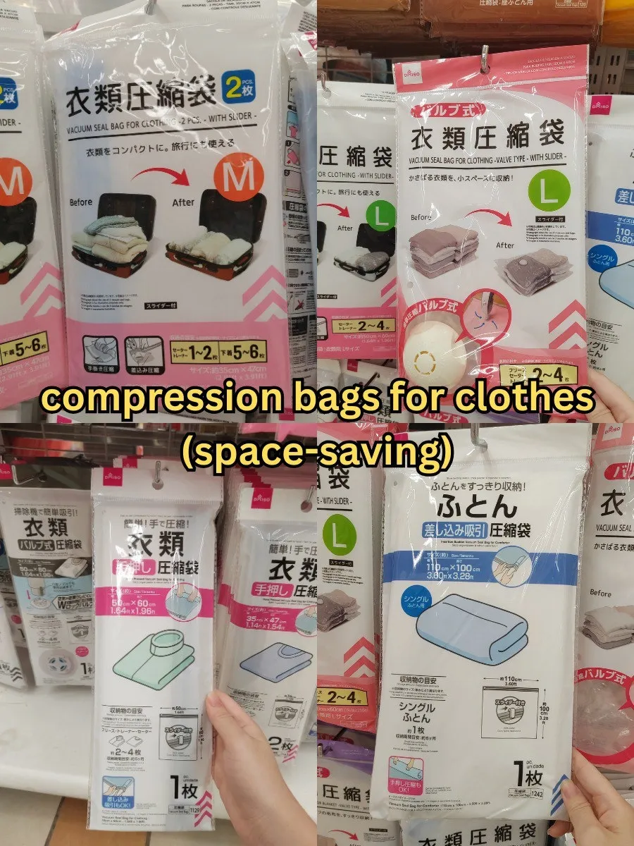 Vacuum bag cheap daiso malaysia