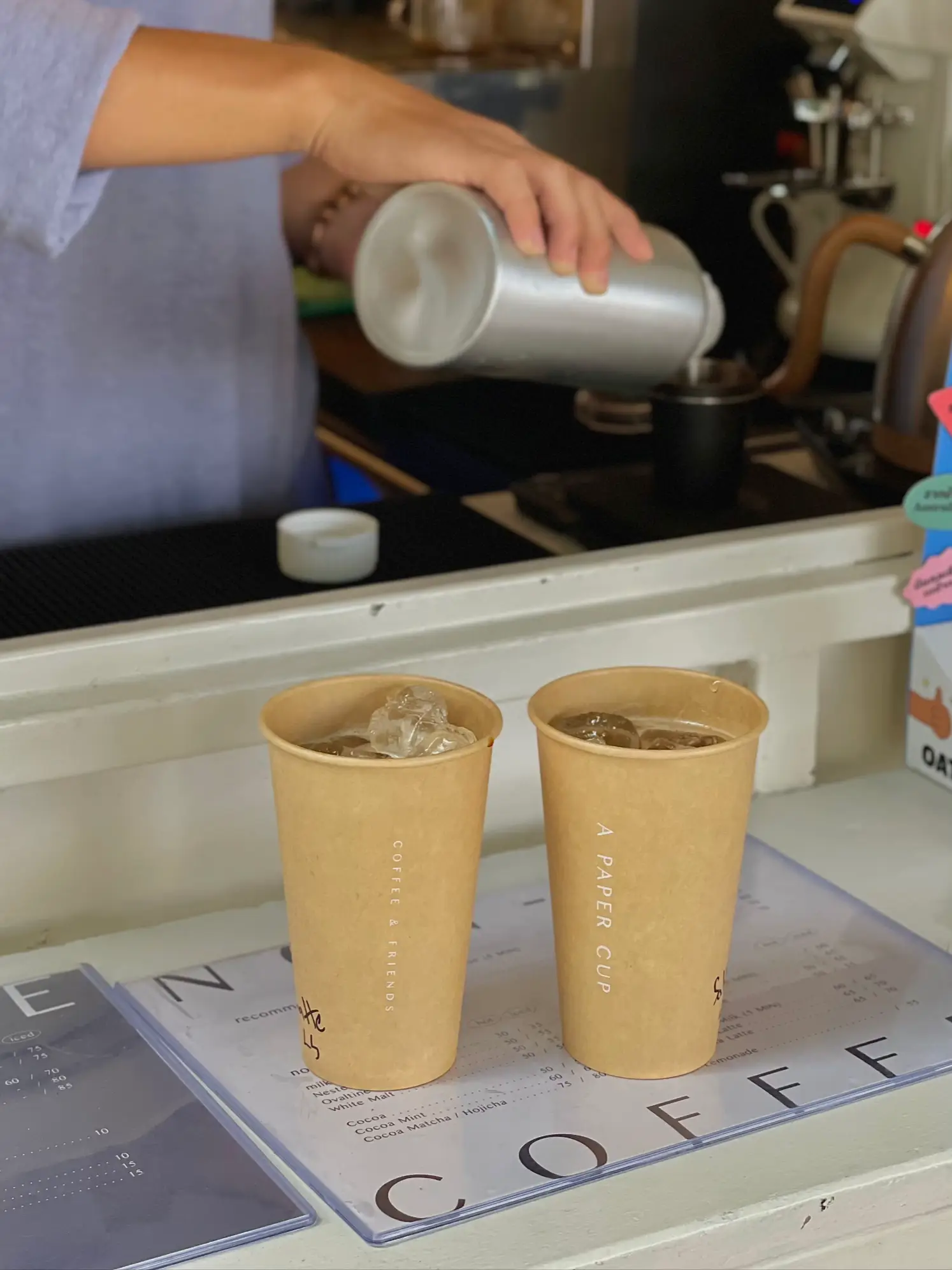 A paper cup คาเฟ่สุดมินิมอล | แกลเลอรีที่โพสต์โดย Pim εїз | Lemon8