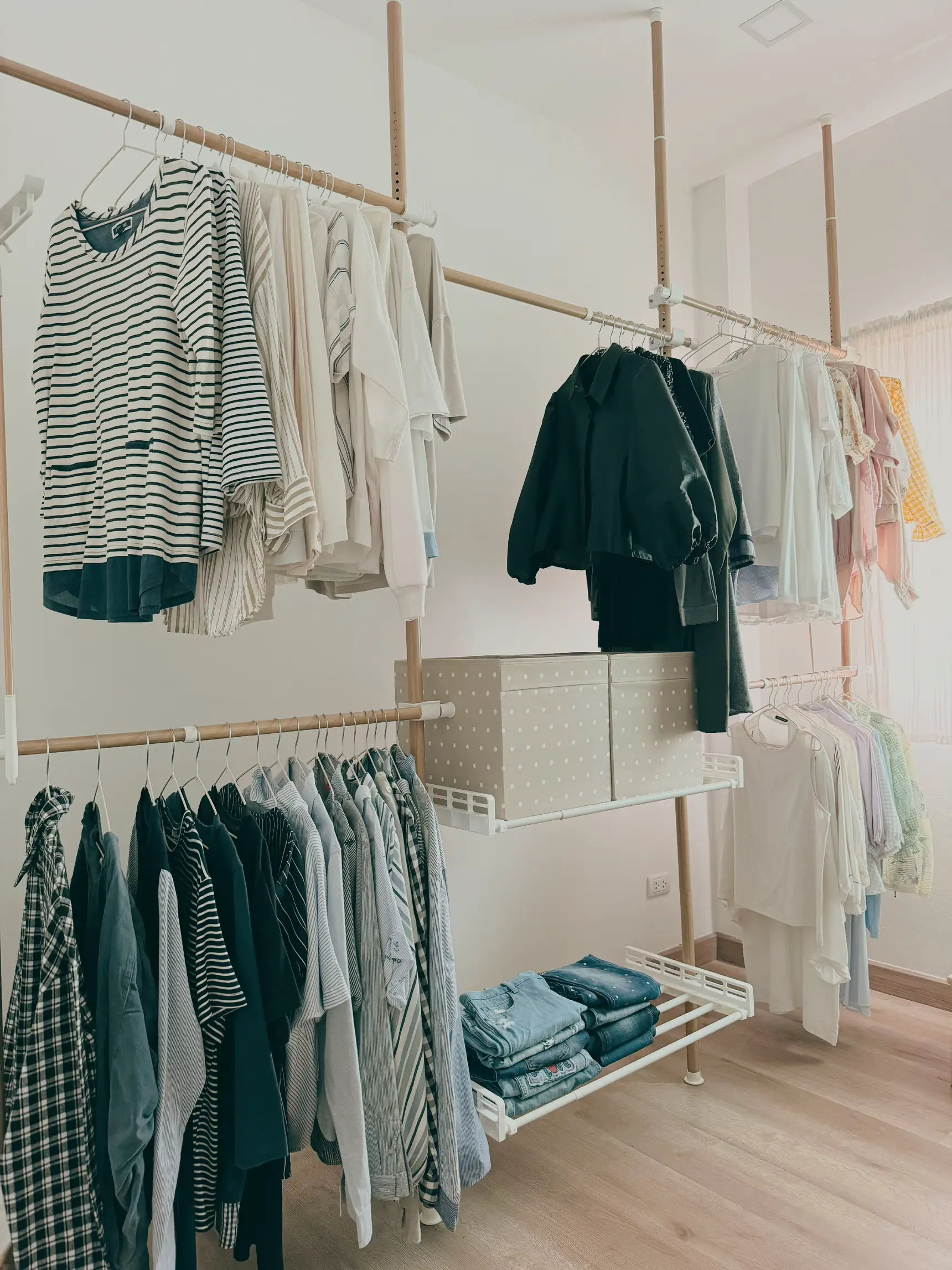 Walk-in closet แบบติดตั้งเอง งบสามพัน!!ได้อะไรบ้าง | แกลเลอรีที่โพสต์ ...