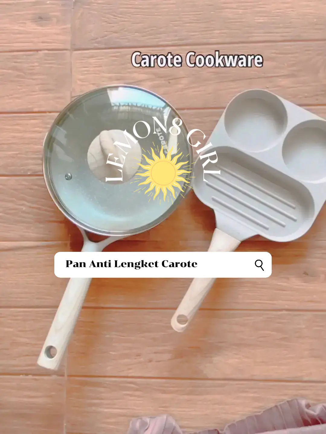 UNBOXING CAROTE COOKWARE SET (11 pcs), Video published by Rumah Sara