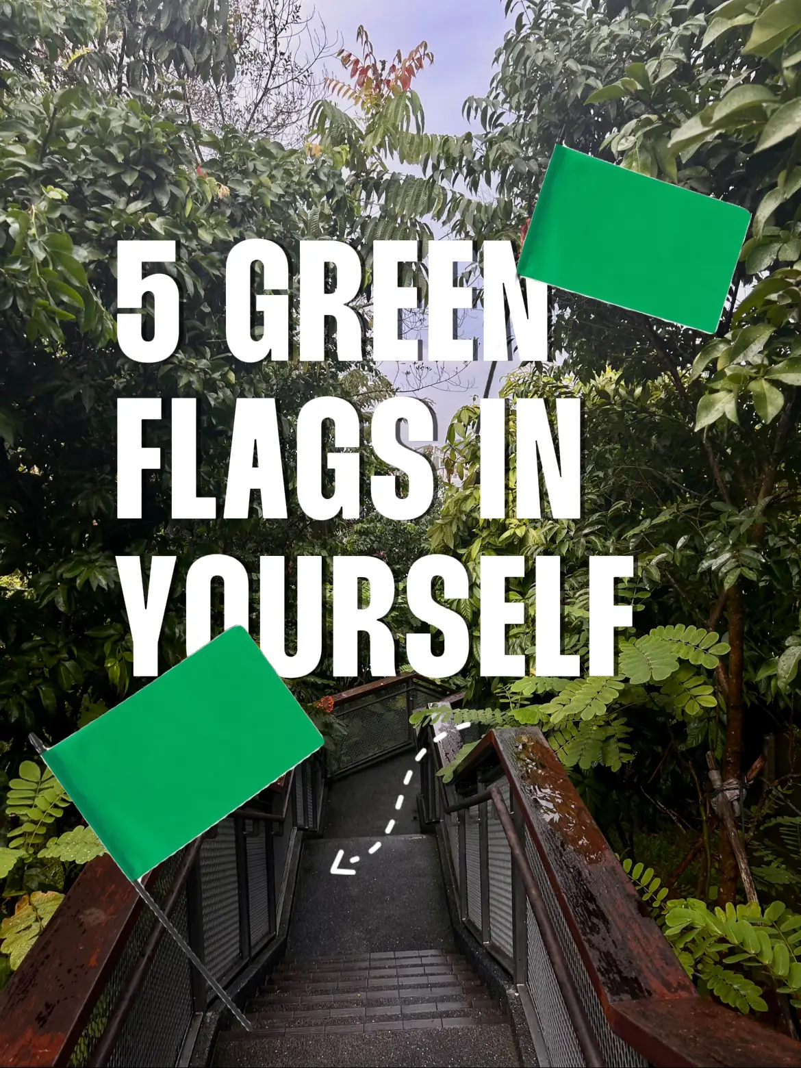 GREEN FLAGS IN YOURSELF? ✅✅'s images
