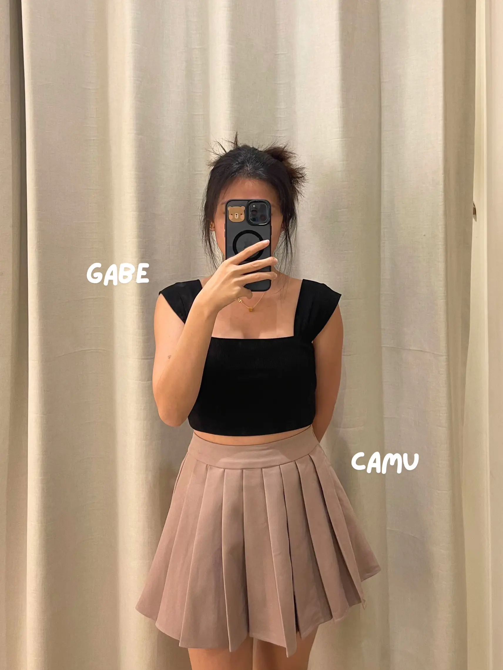 ANDMARY Giselle pleats skirt（malaan_ajang Styles our