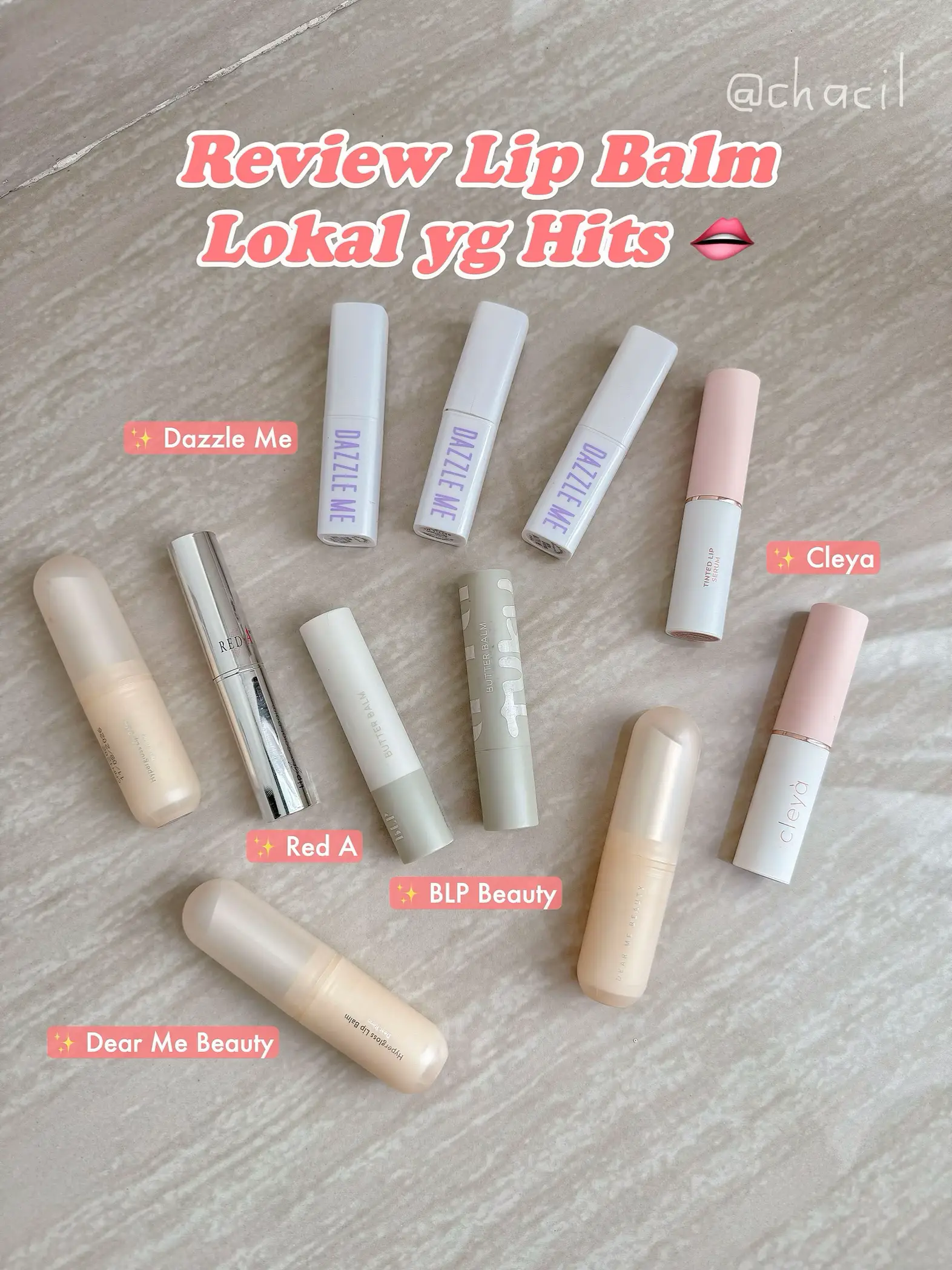 Review Lip Balm Lokal Hits & Viral, Secakep Itu 😍 | Galeri Diposting ...