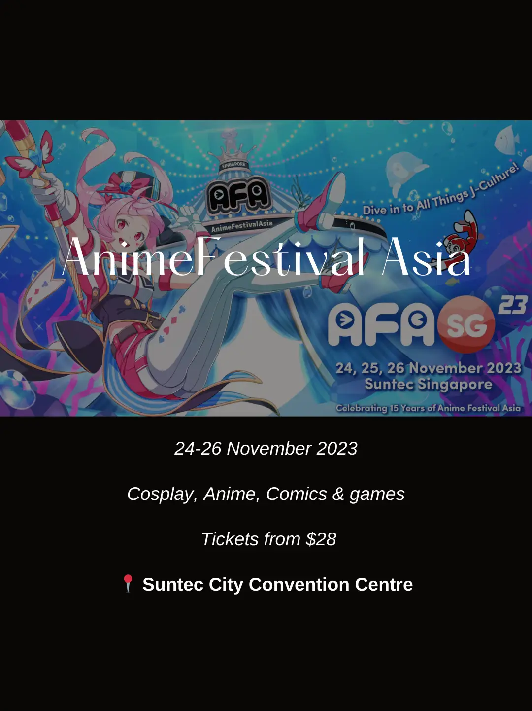 Plus, a different ED for each - AFA - ANIME FESTIVAL ASIA