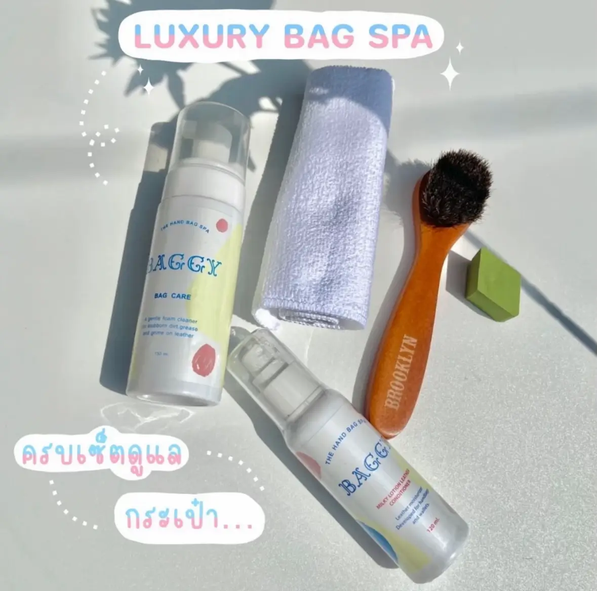 Luxury bag online cleaner