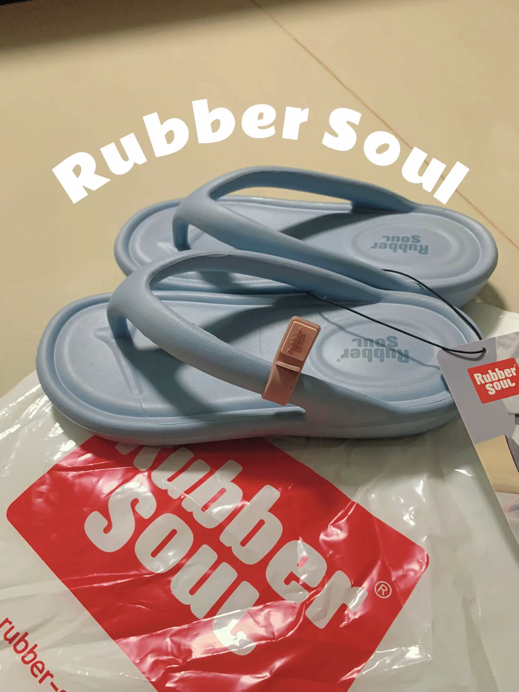 Sandal hot sale rubber soul