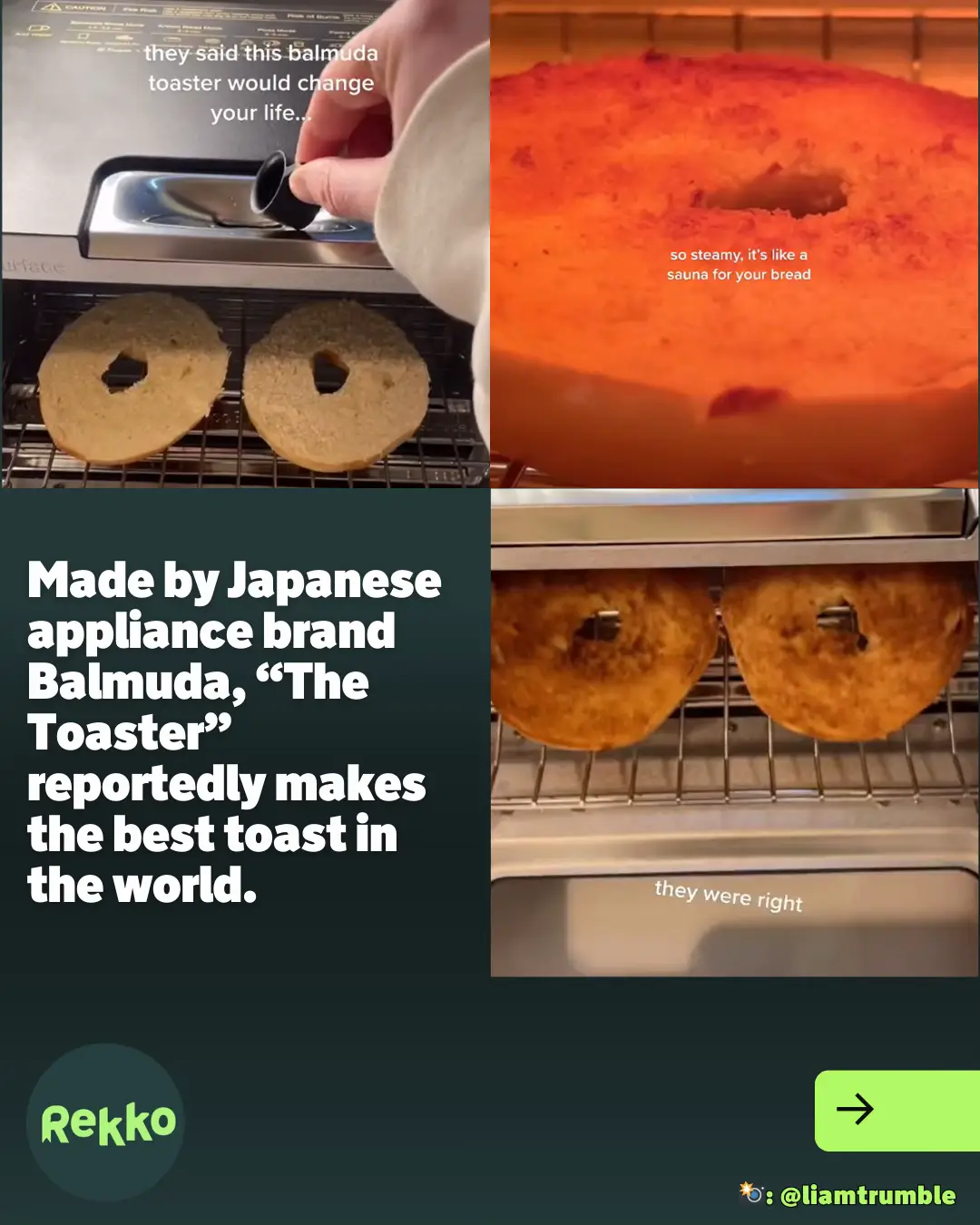 We tried the BALMUDA toaster: TikTok's favorite and trendiest