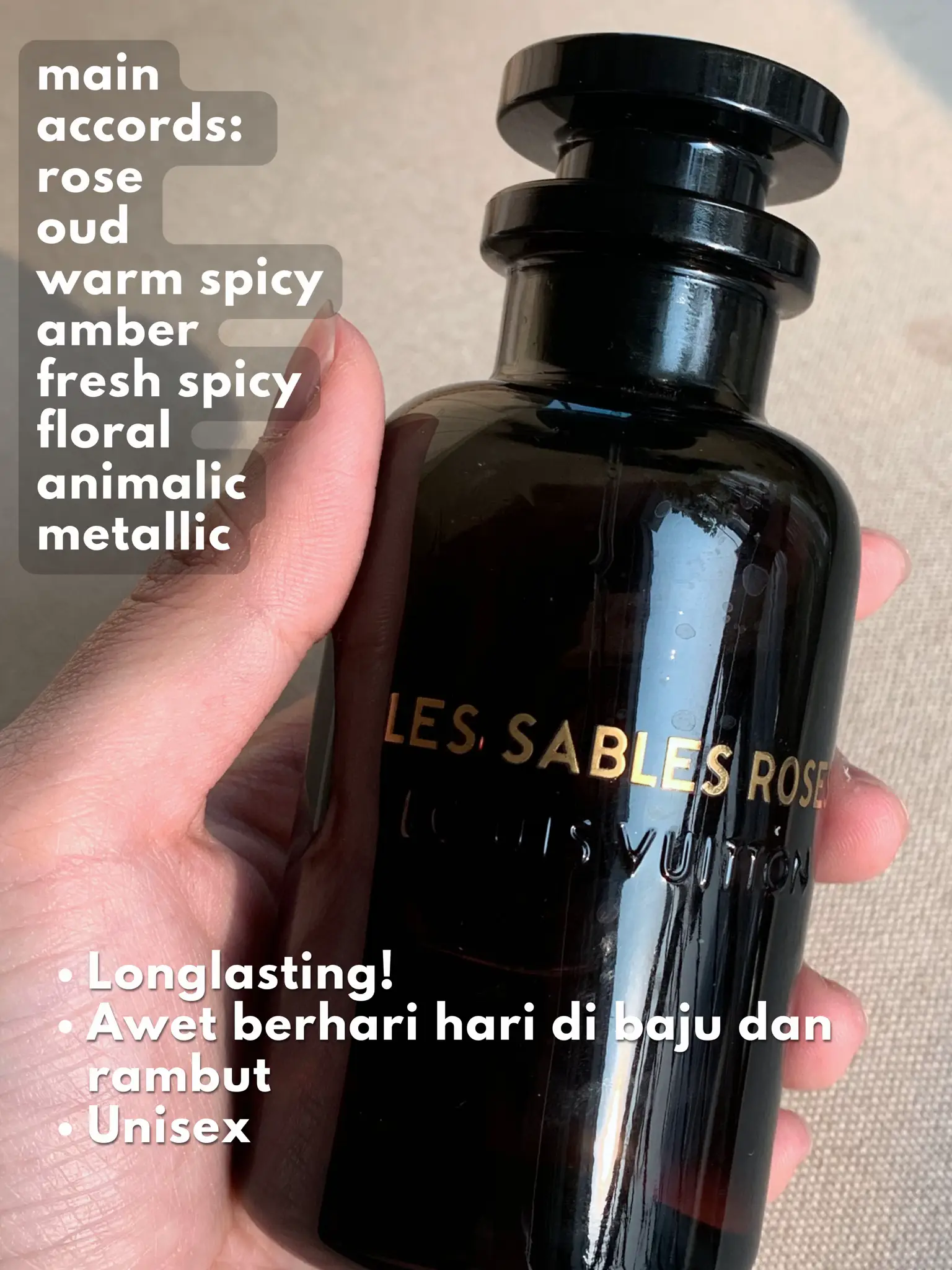 REVIEW LV LES SABLES ROSES PEFUME, Gallery posted by Jeqaf✨