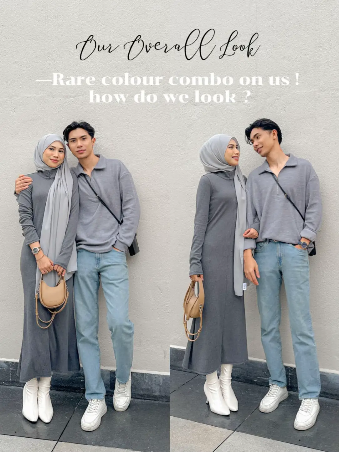 Grey outfit issa Yay or Nay ? | Couple Outfit | ruexが投稿した