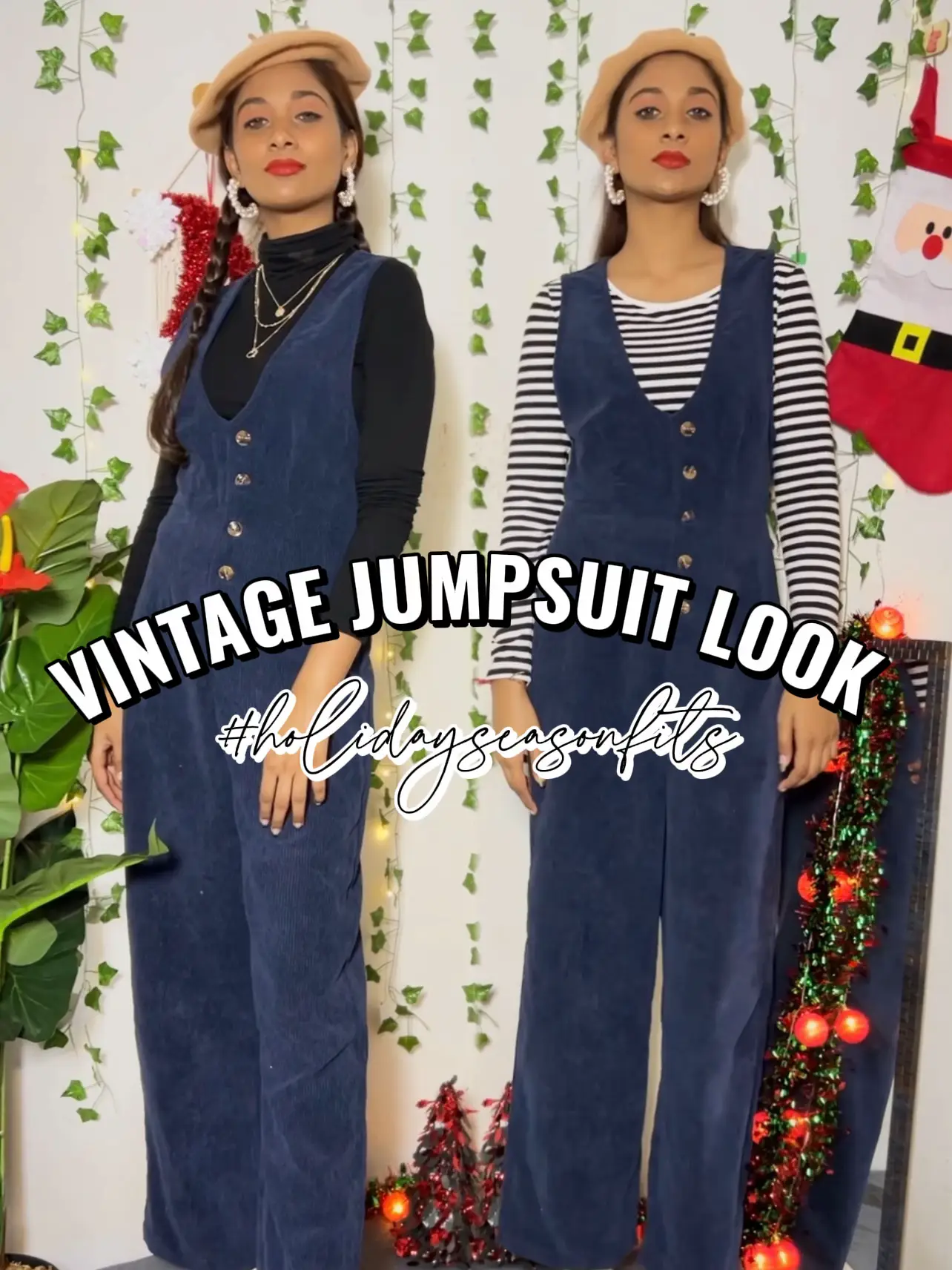 Retro on sale jumpsuit outfit