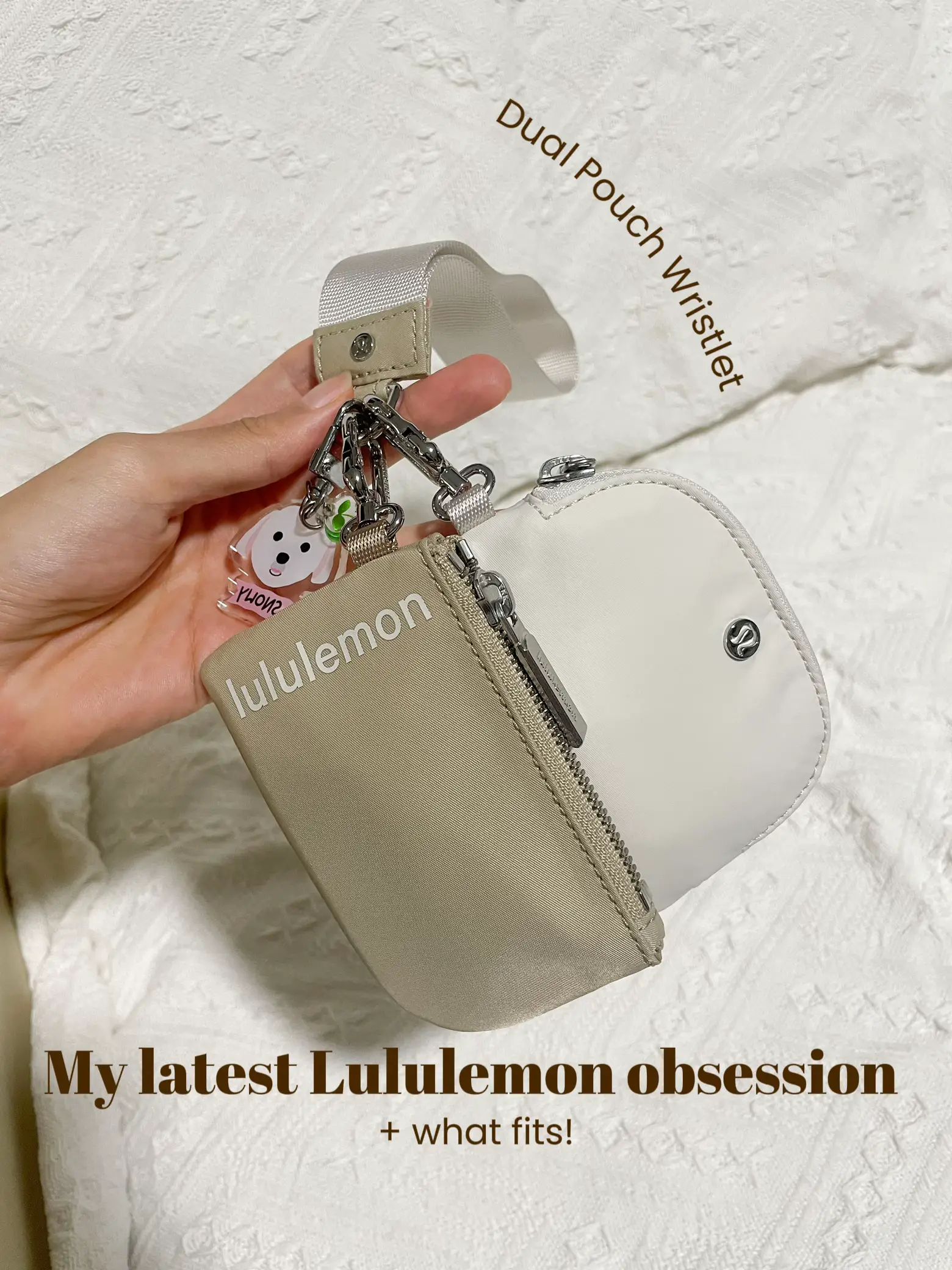 lululemon Dual Pouch Wristlet In-Stock Online (Will Sell Out!)