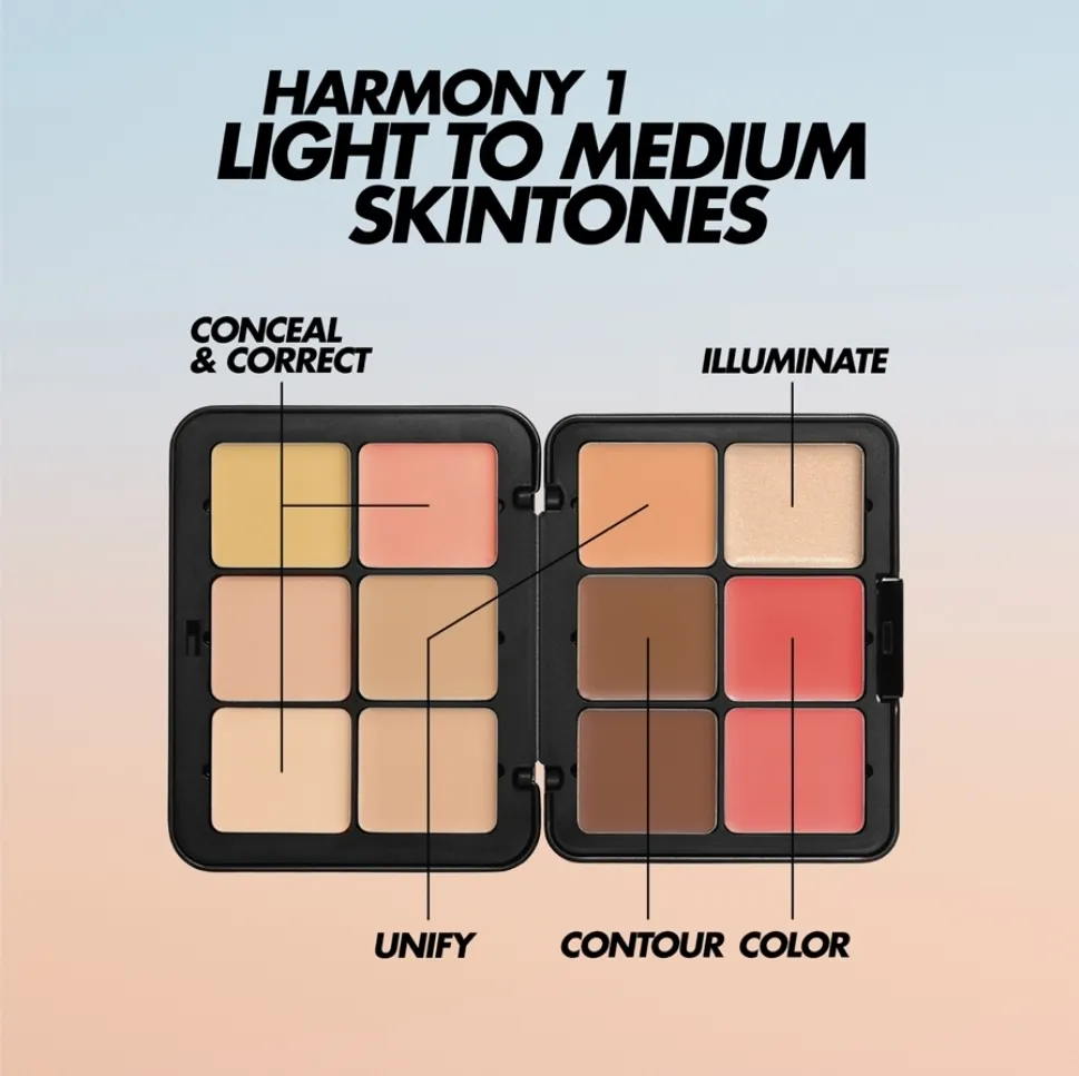 MAKE UP FOR EVER Palette Ultra HD Face Foundations Contour