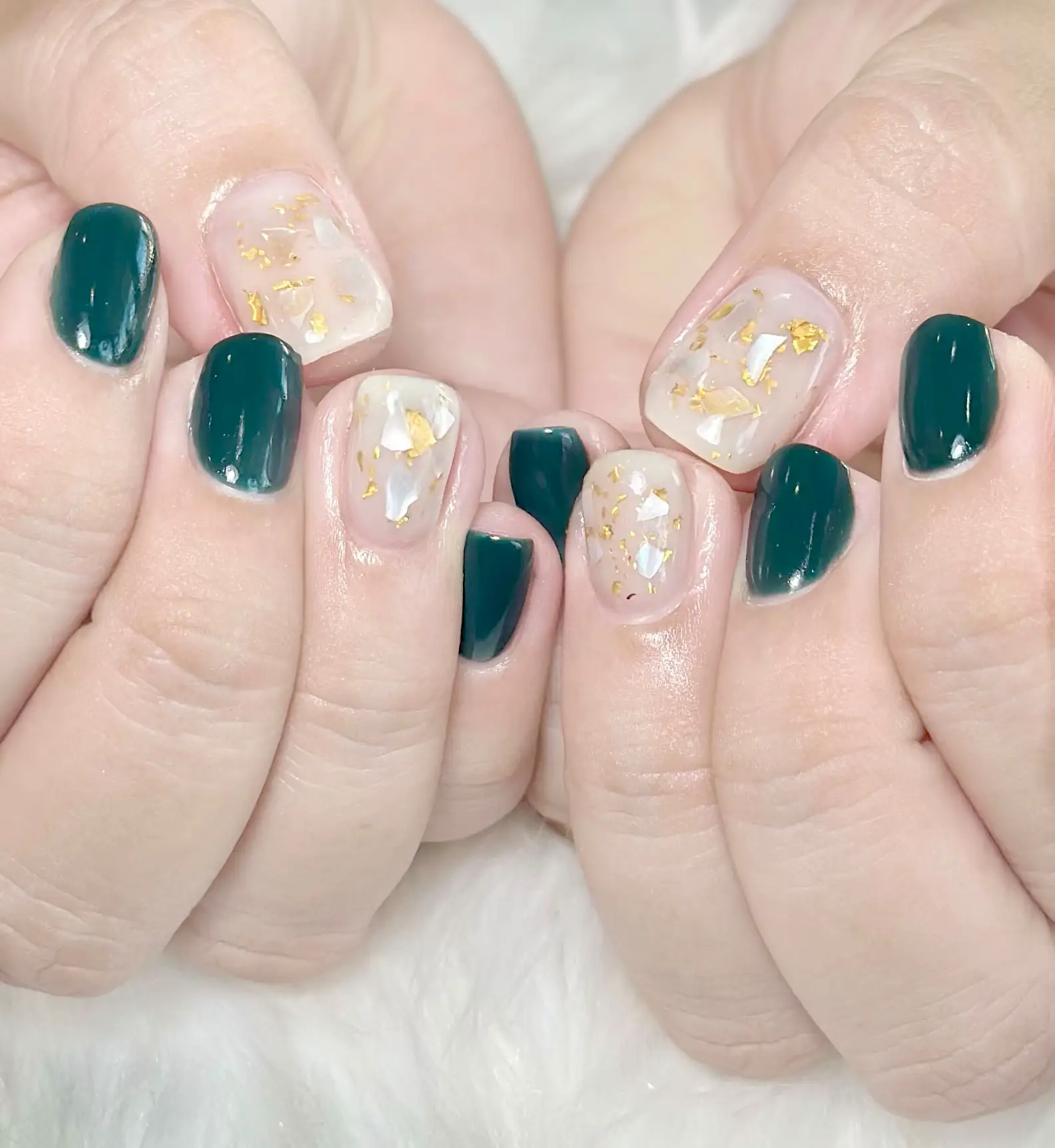 グリーンジェルネイルマニキュアのアイデア。スカム ✓ | Nailartbymonが投稿したフォトブック | Lemon8