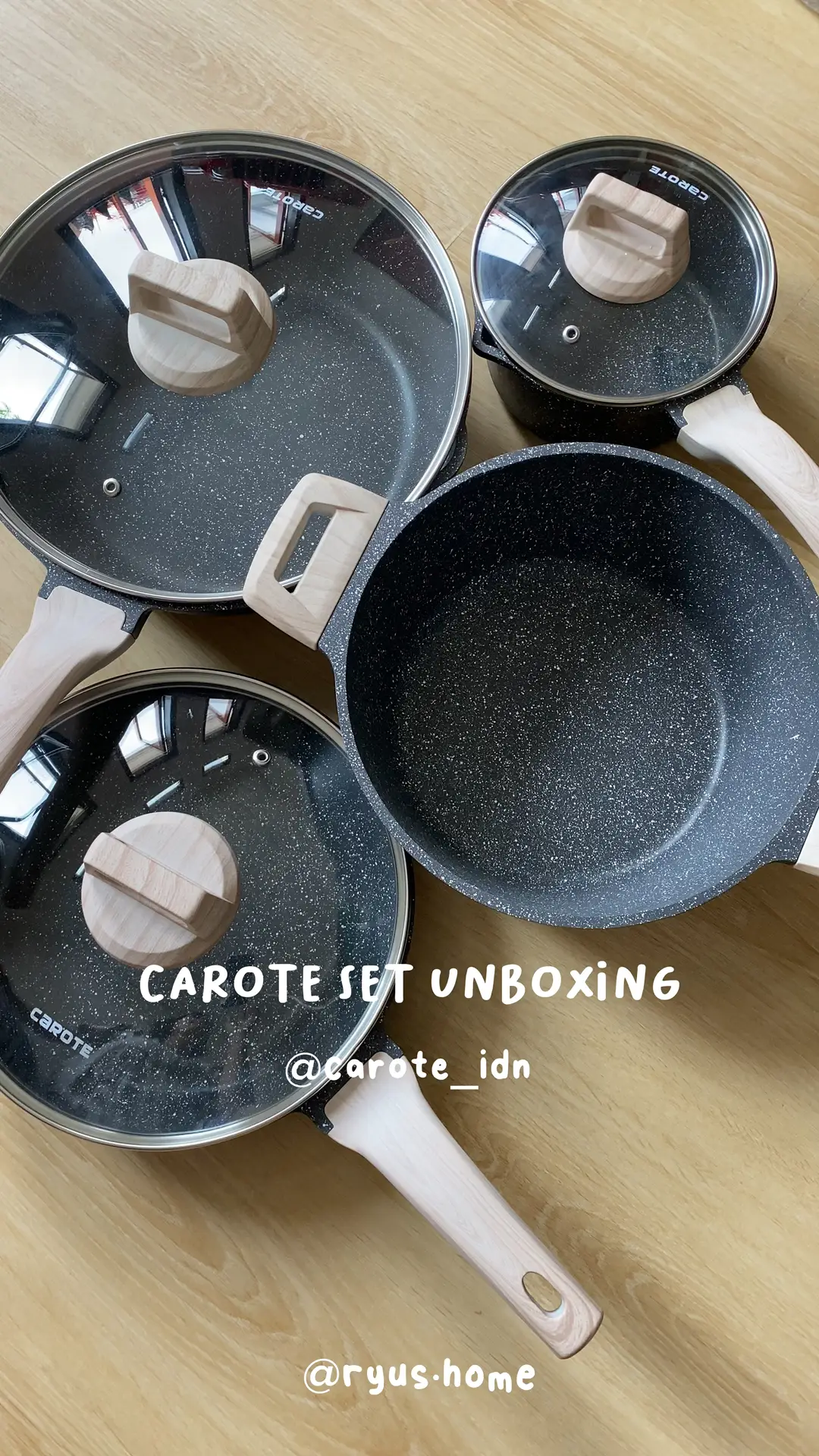 Carote cookware, Video published by Ryu's Home