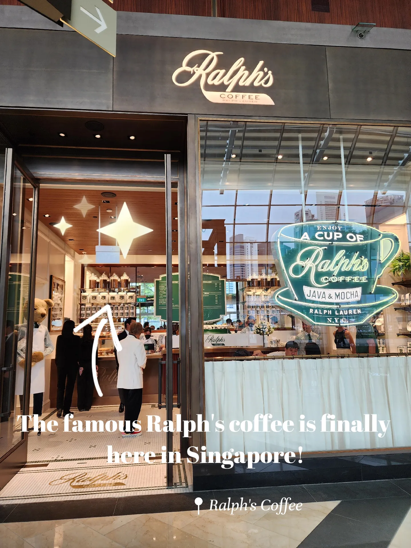 Ralph Lauren Opening Dine-In Ralph's Coffee Cafe In Singapore - 8days