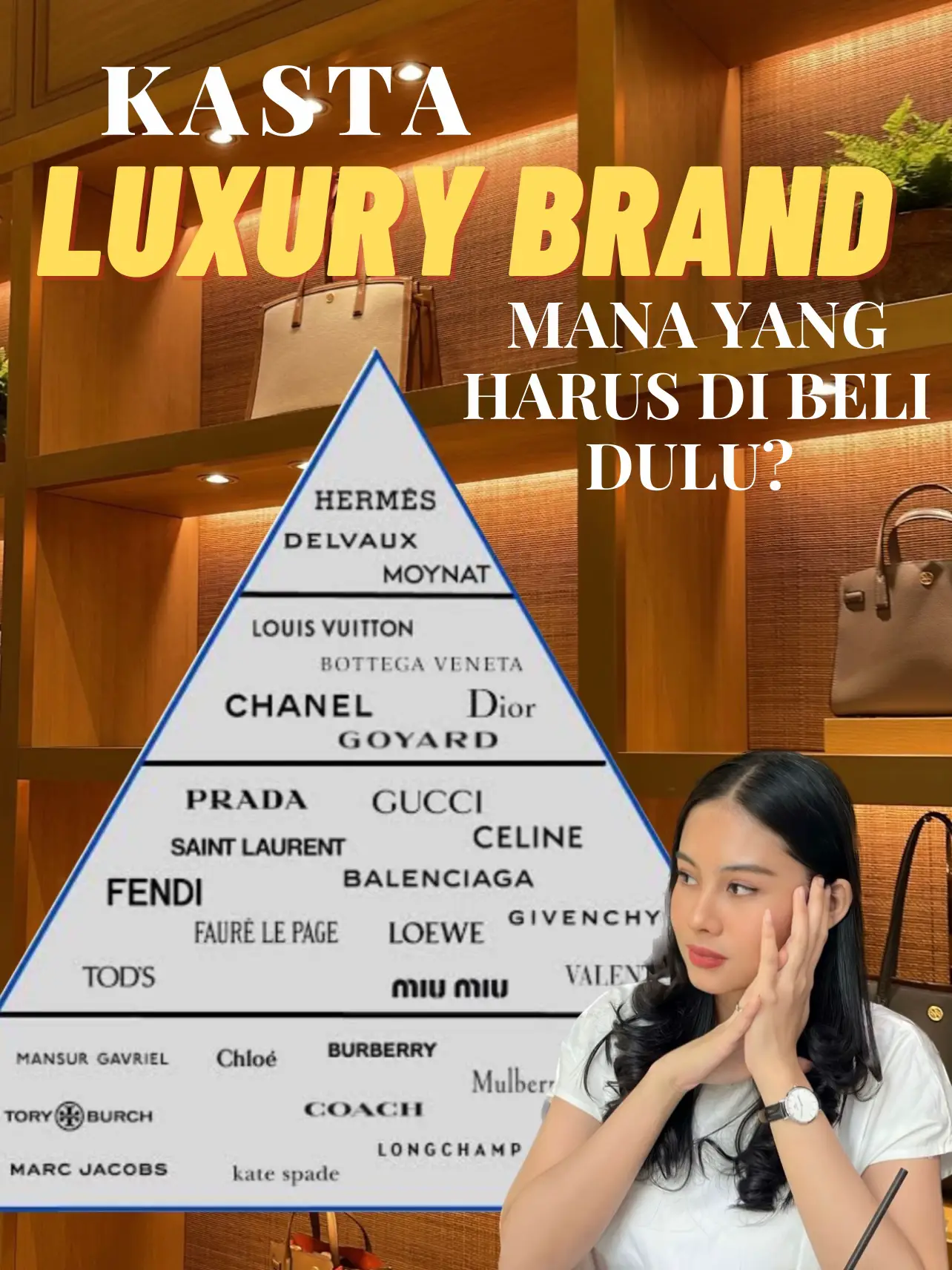 KASTA LUXURY BRAND, MANA YANG HARUS DI BELI DULU? | Muthia liviaが投稿したフォトブック  | Lemon8