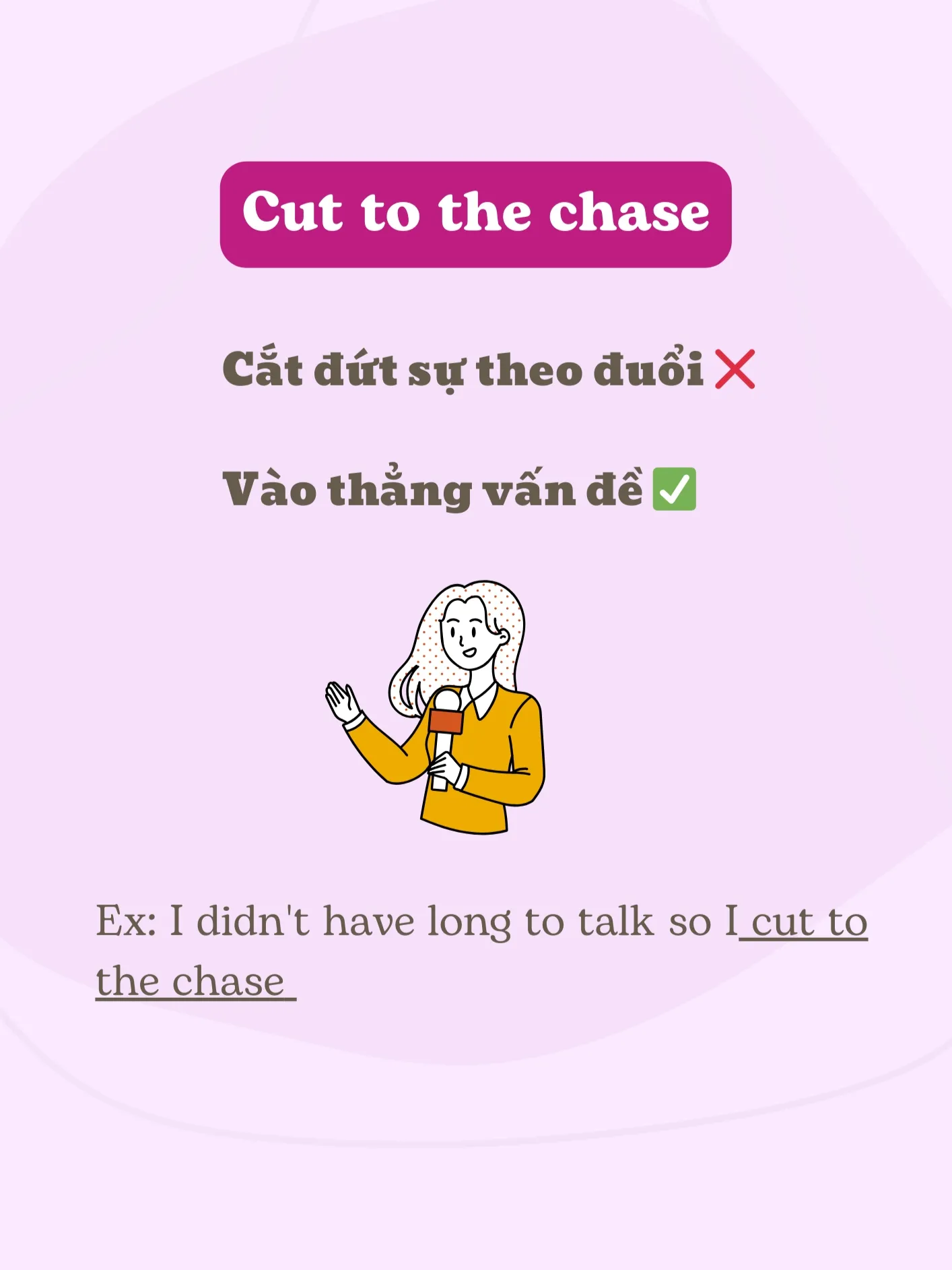 Cut to the chase là gì? Tìm hiểu ý nghĩa và nguồn gốc thành ngữ này