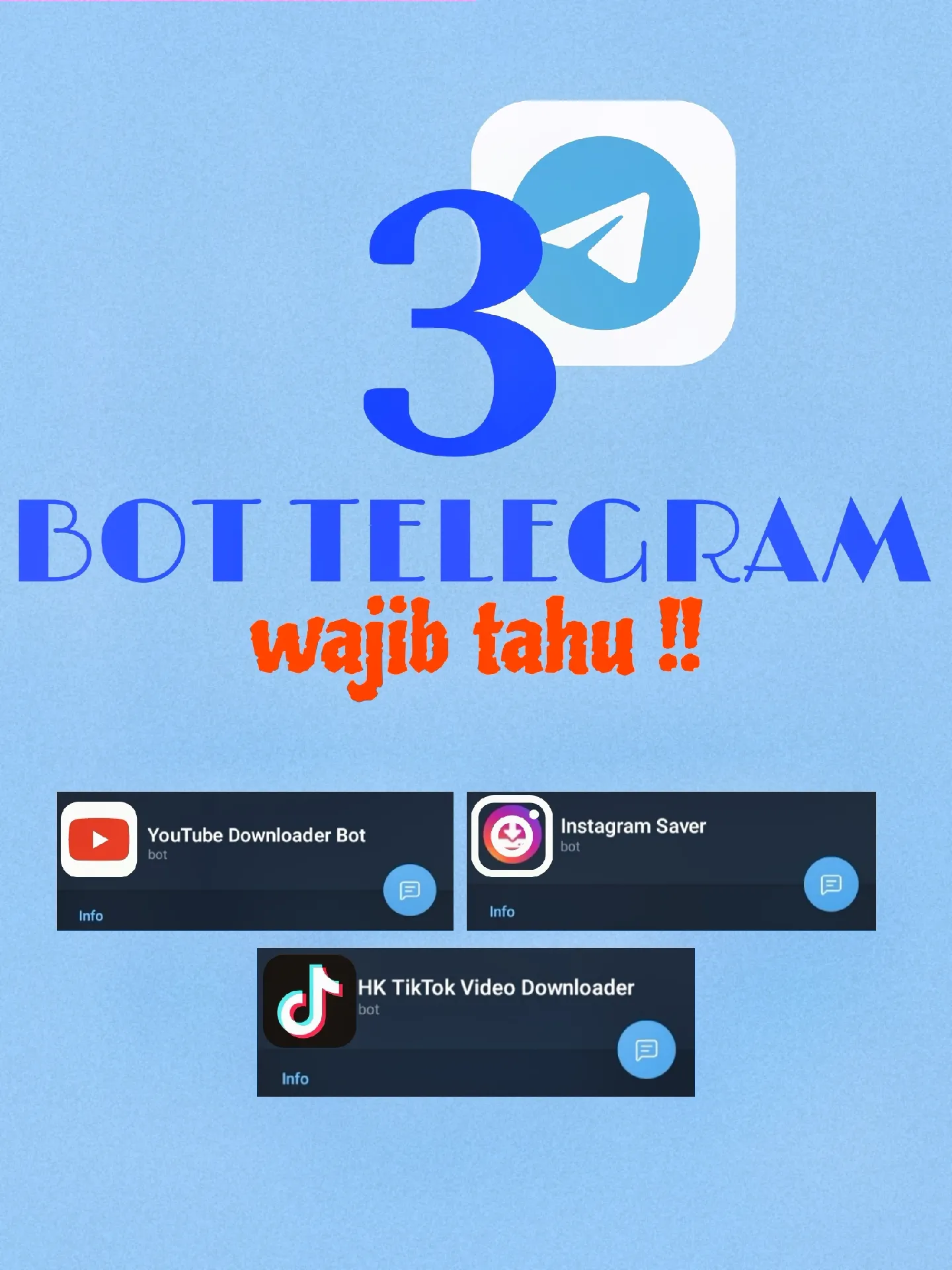 Bot telegram untuk download video, gratiss!! | Galeri diposting oleh Rahmaa  | Lemon8