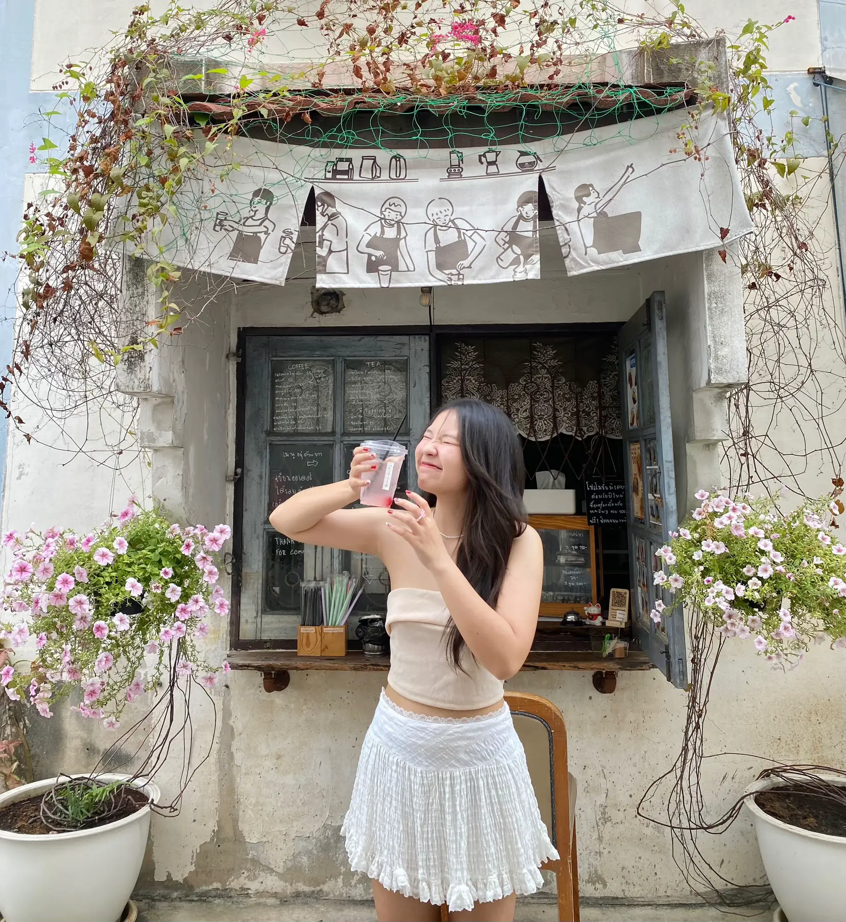 คาเฟ่รังสิต Tiny coffee house ☕️🏠 แกลเลอรีที่โพสต์โดย ttoeii