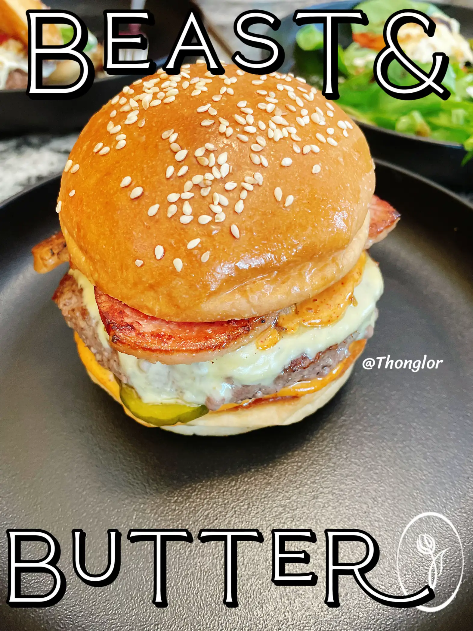 🍔Beast & Butter ร้านเบอร์เกอร์ ย่านทองหล่อ🍟🥓 | แกลเลอรีที่โพสต์โดย ...