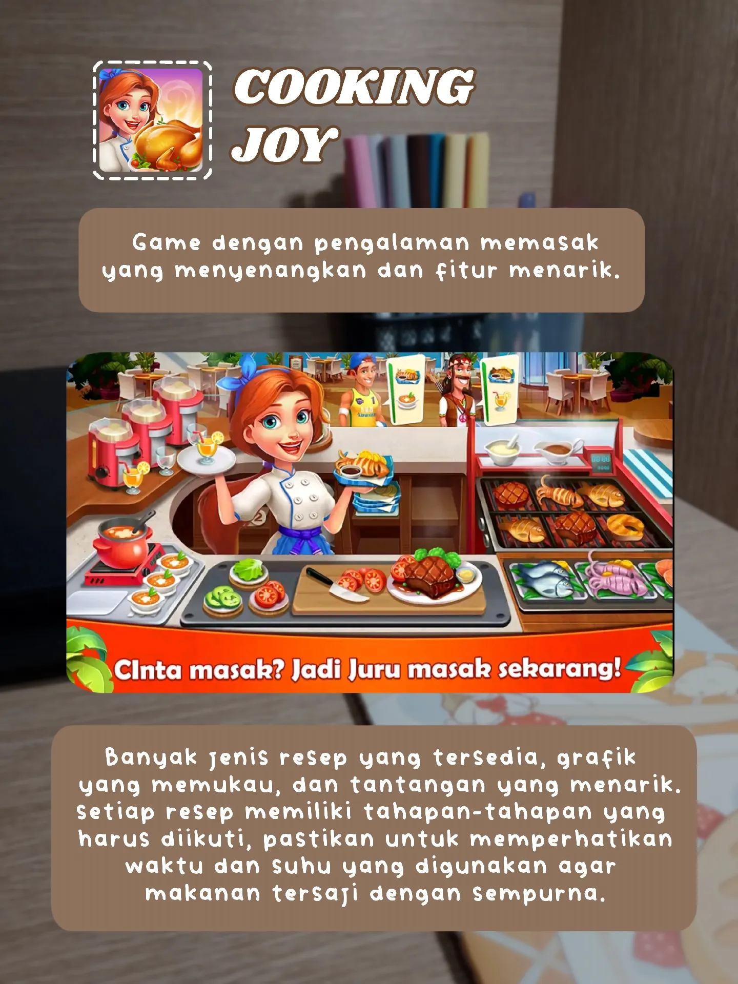 COOKING GAME YANG COCOK DIMAININ WAKTU GABUT ✨️ | Galeri diposting oleh  Study and Tips | Lemon8