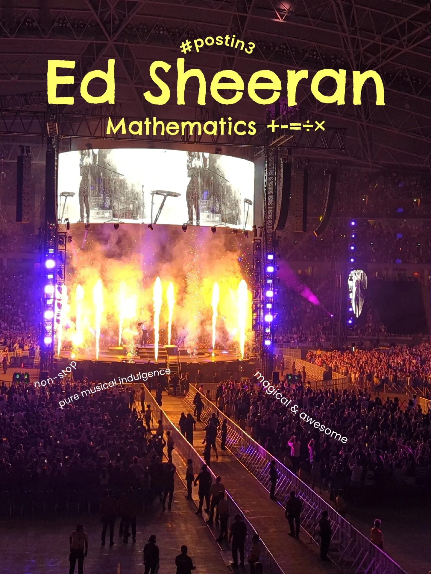 Ed Sheeran +-=÷× Tour in Singapore 16 Feb 24's images