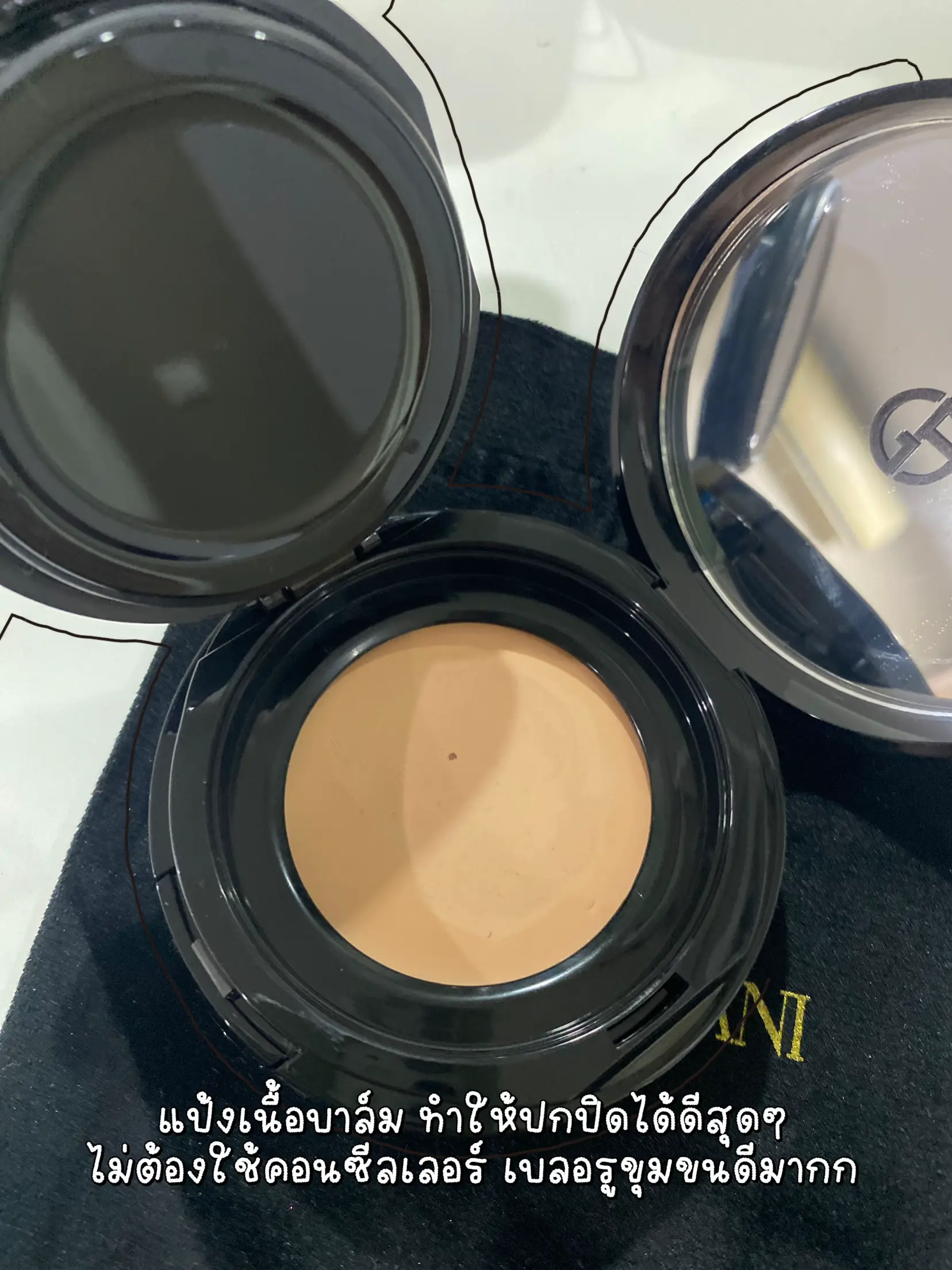 Giorgio Armani Black Cartridge Balm Texture Foundation ✨ | Gallery posted  by Vickypedia🦦 | Lemon8