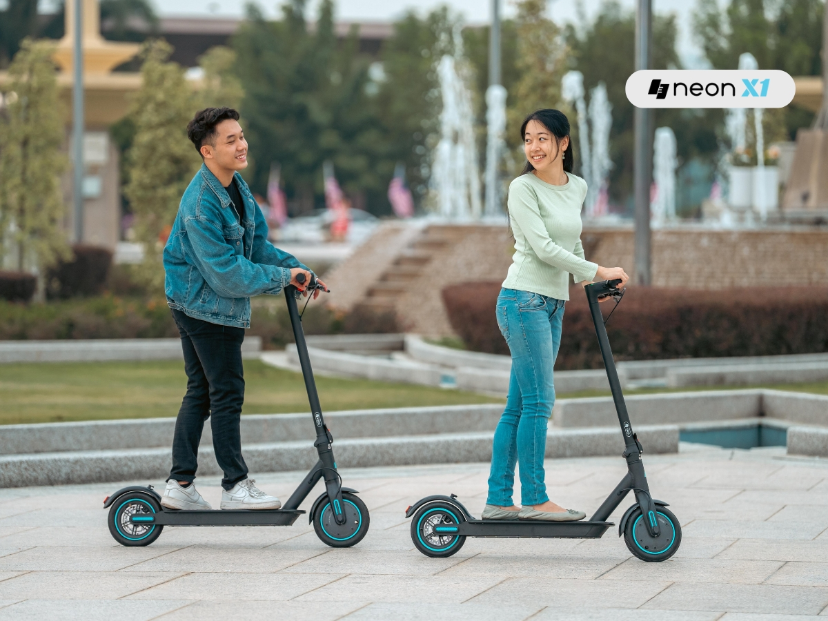 neon X1 Electric Scooter, Mobility Redefined 🩵⚡️🙌 | Video diterbitkan ...