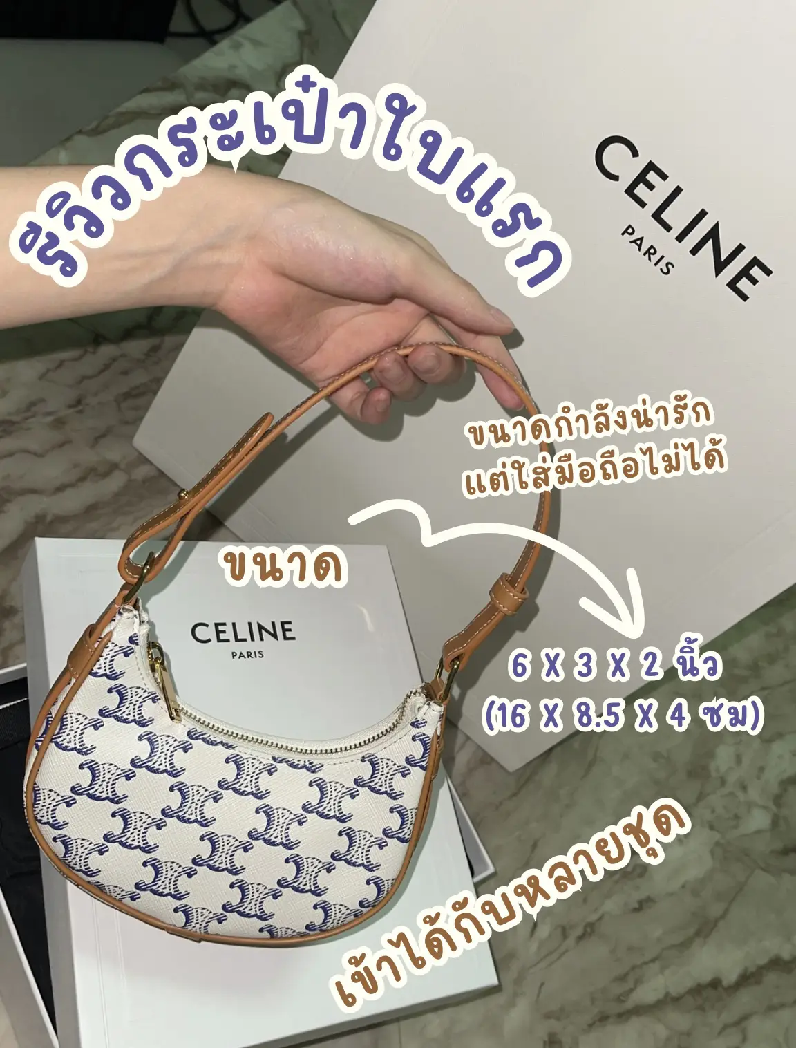 Celine triomphe best sale saddle bag