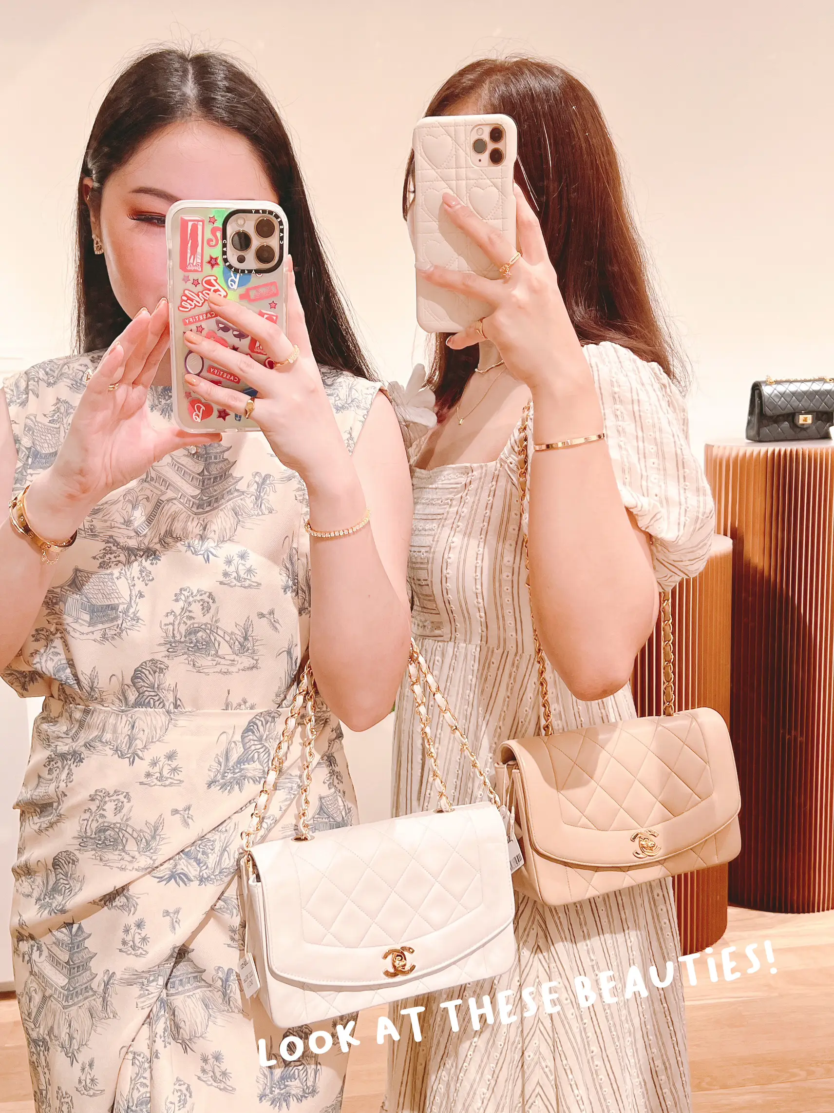 I tried on my dream Chanel bag! 🤩💖✨, Gallery posted by HLRYS