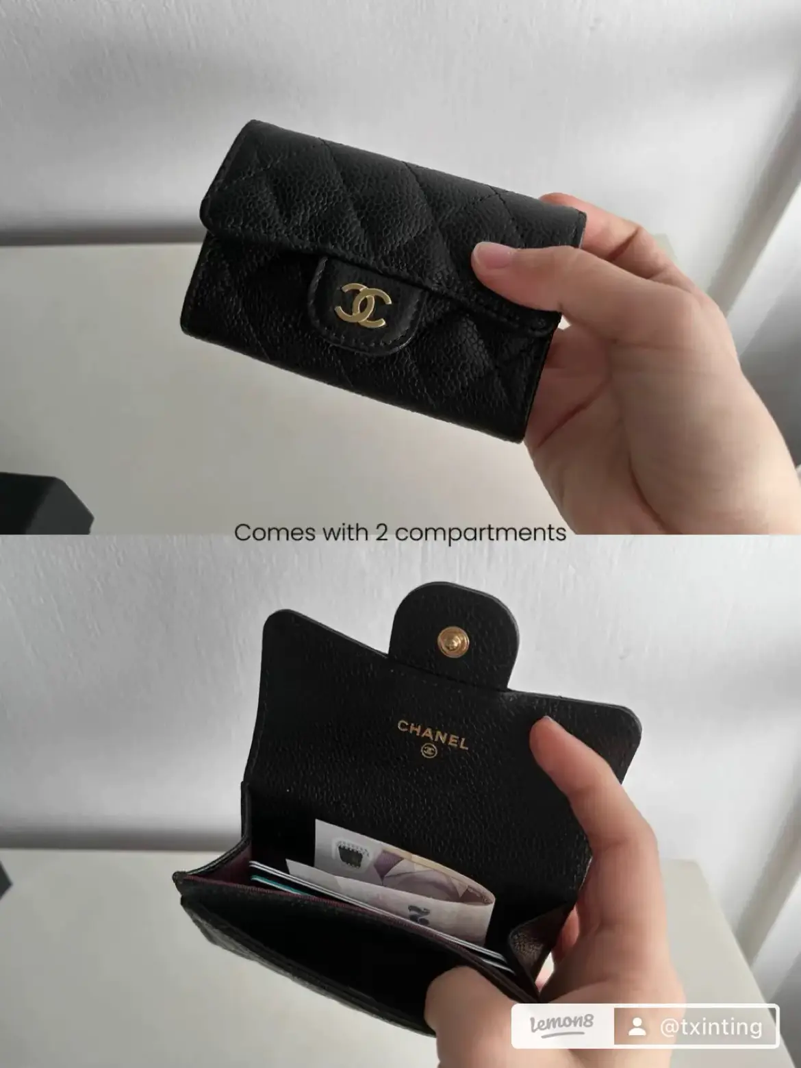 chanel cardholder wallet, is it worth? 🖤, Gallery posted by xin.ting.