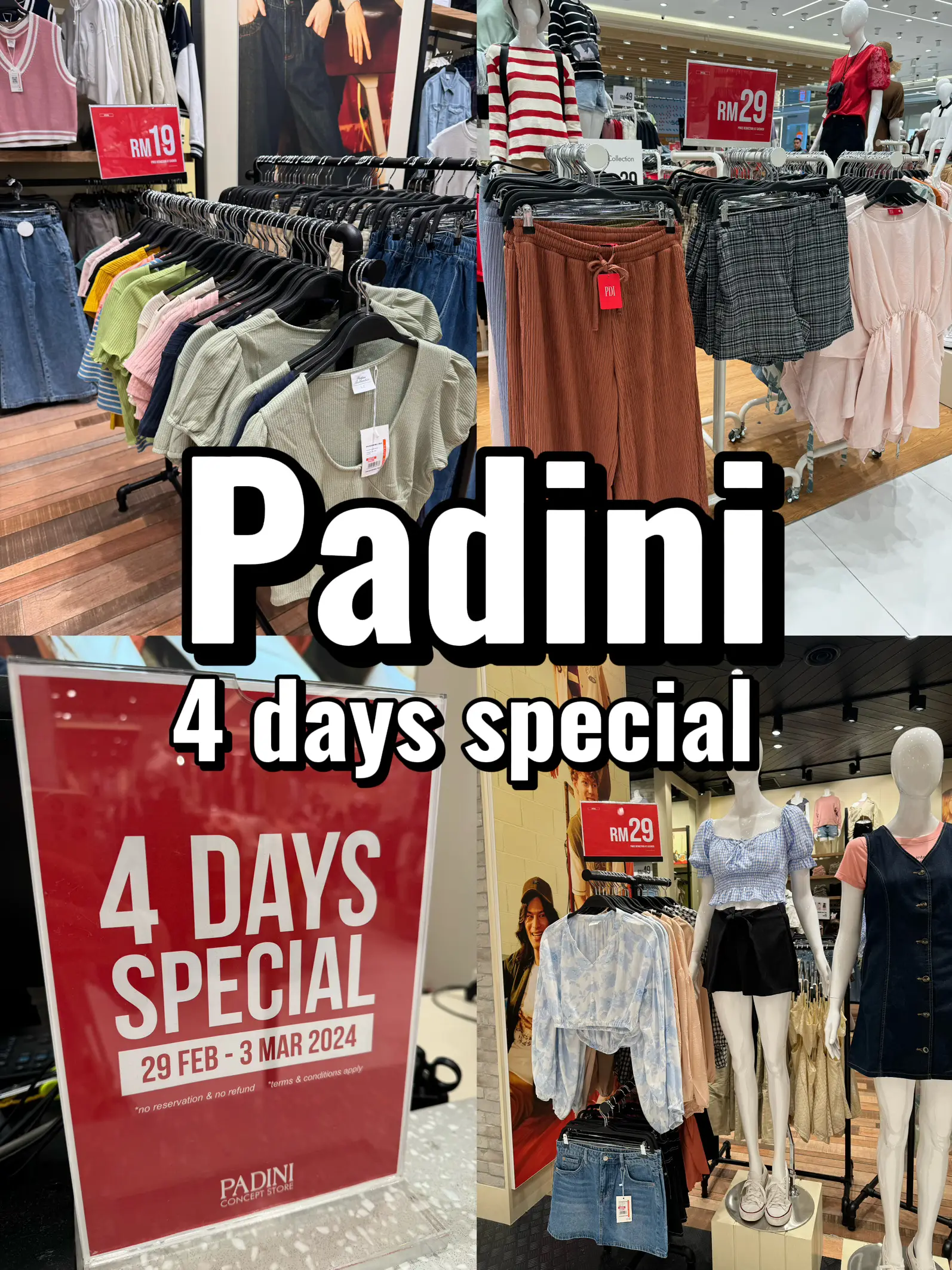 Padini Gaya Raya Campaign 2024: Celebrate in Style and Save with