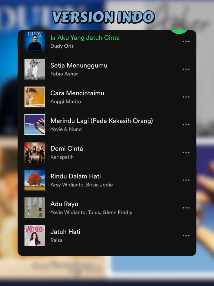 rekomendasi lagu dengan vibes jatuh cinta Pencarian Lemon8