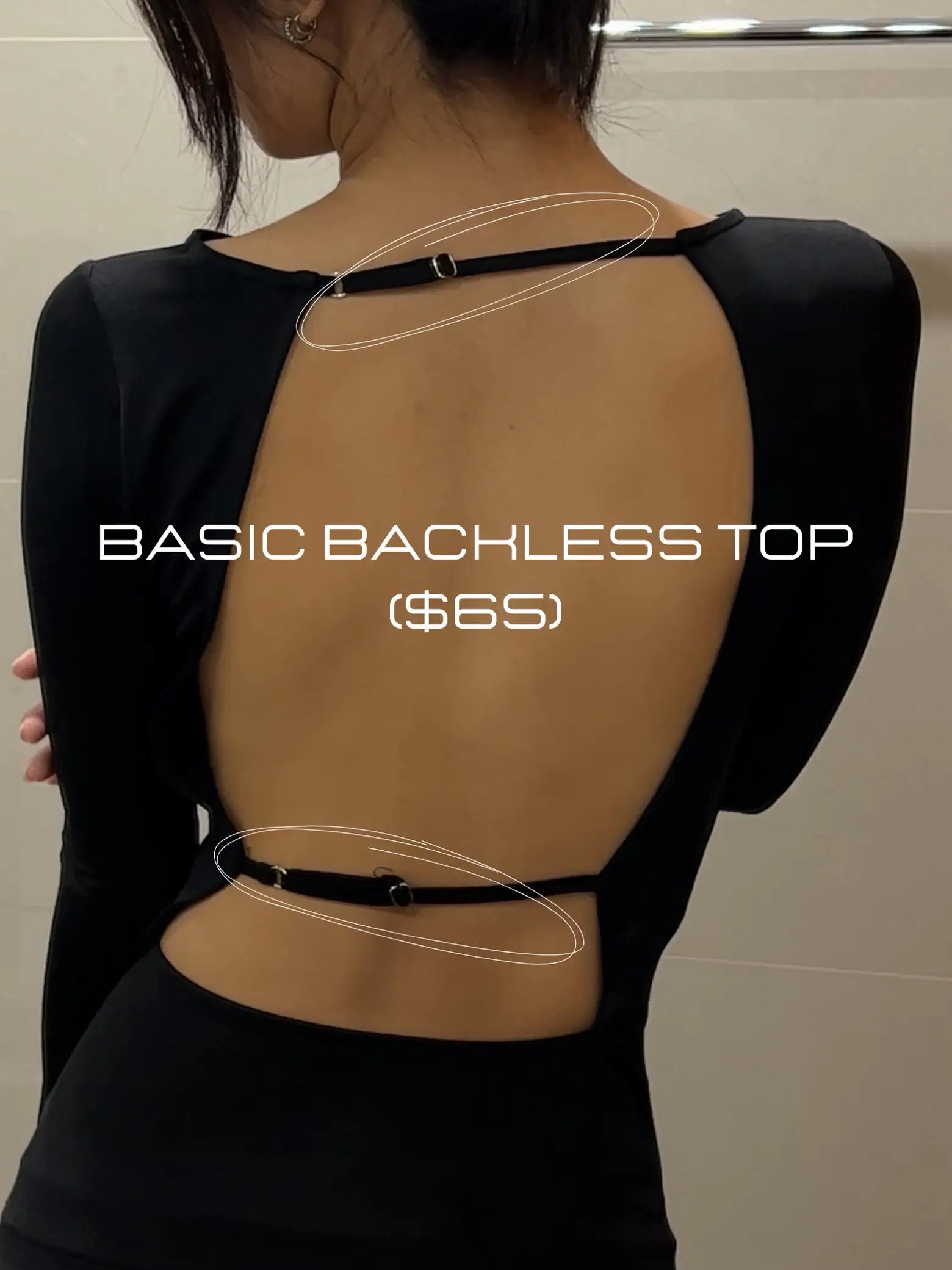 THE BEST $7 BACKLESS TOP 🖤, Gallery posted by Natasha Lee