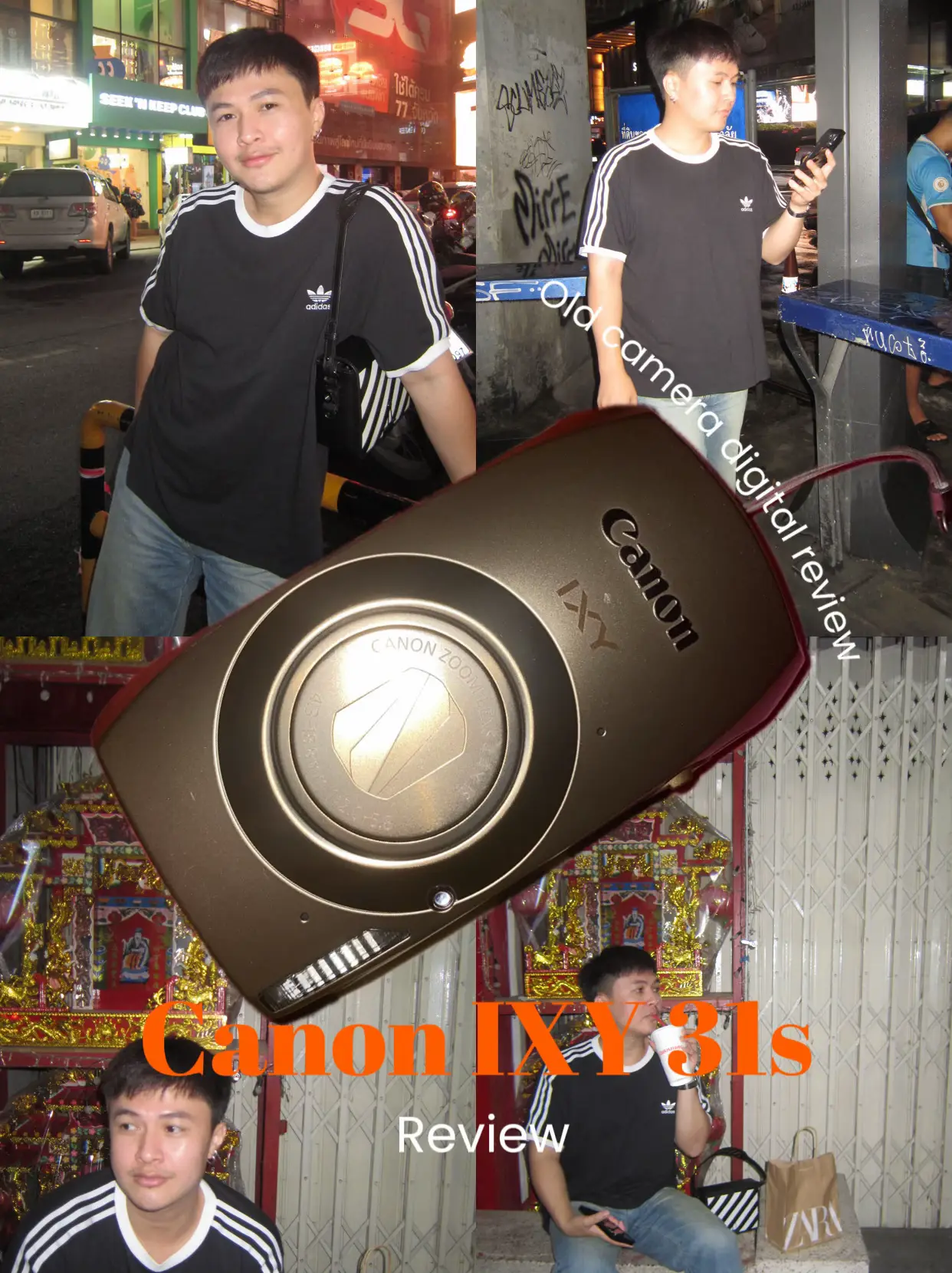 Review Canon Camera IXY 31s Beautiful Picture Street Very Fashion 