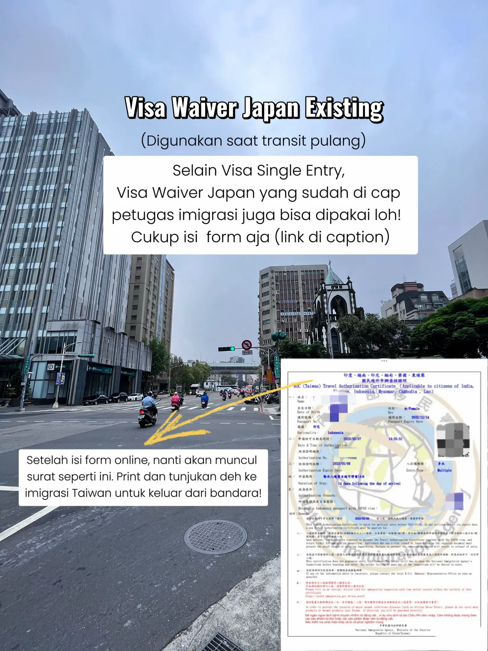 TRANSIT DI TAIPEI,PERLU VISA GA SIH?? | Galeri diposting oleh Kaithleen
