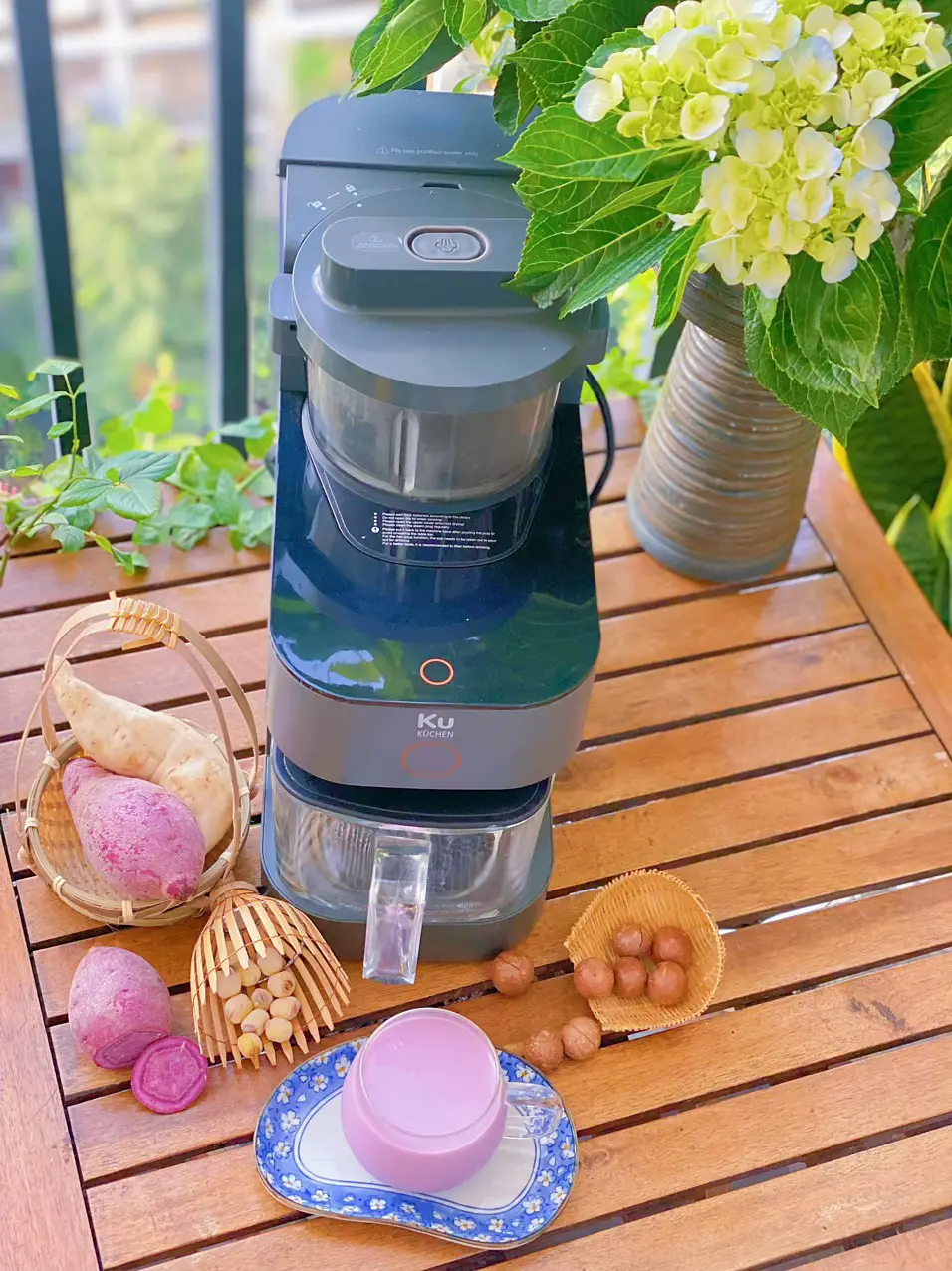 🍠🍠 SỮA HẠT MACCA - KHOAI LANG TÍM - HẠT SEN | Bộ sưu tập do Giang Nè ...