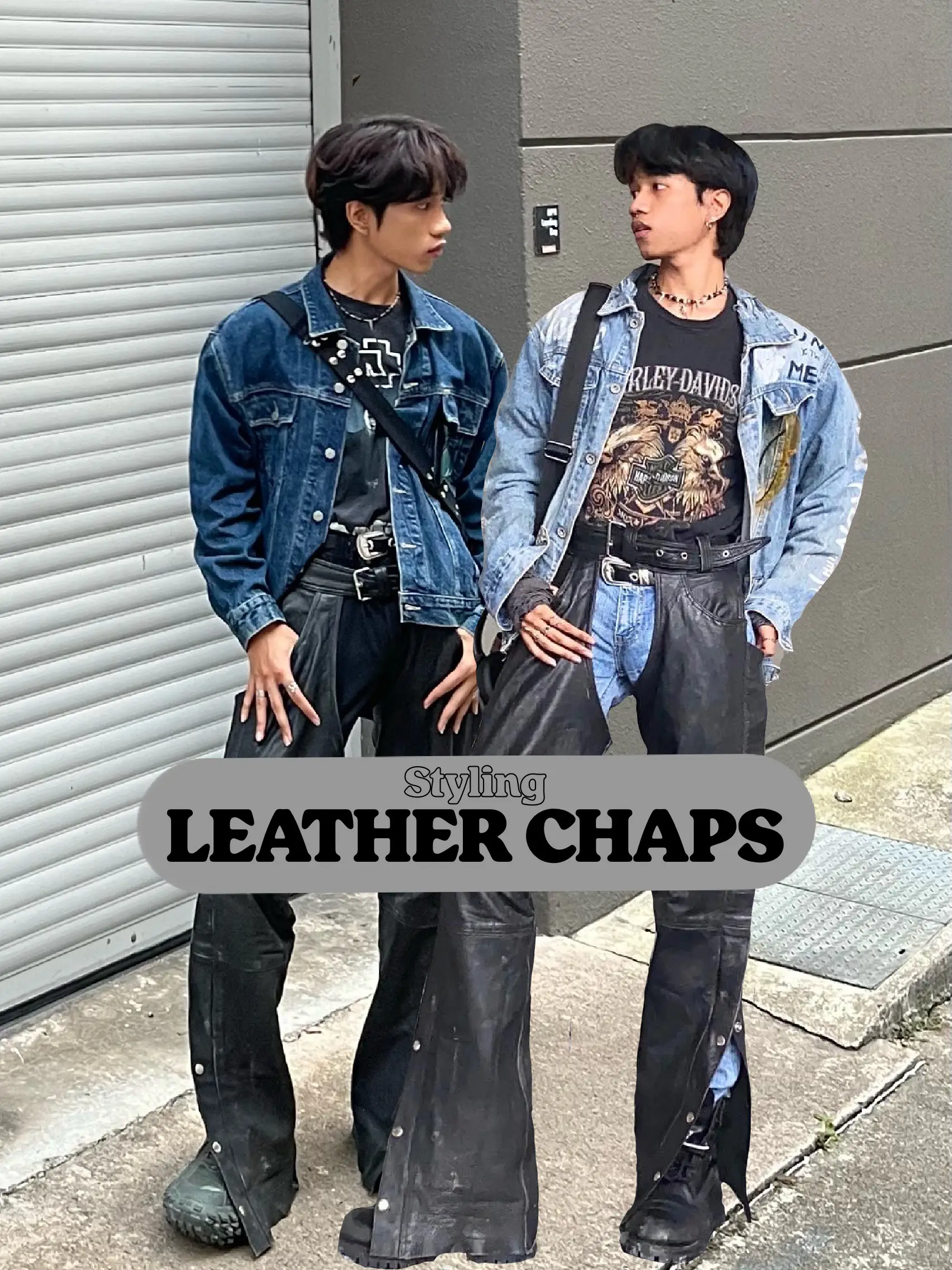37 Leather Chaps Women ideas
