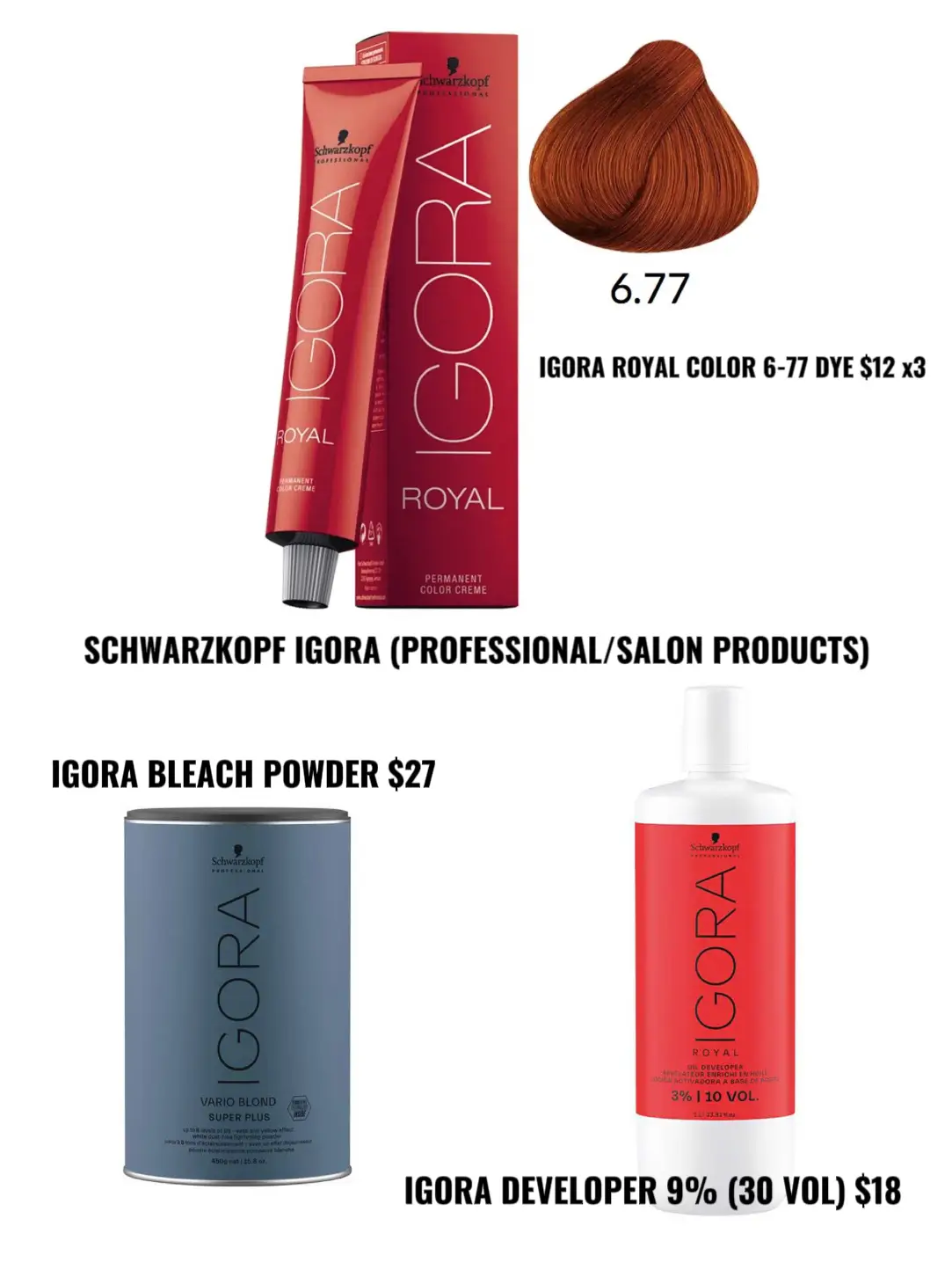 IGORA ROYAL N° 6.77 - Salon Market