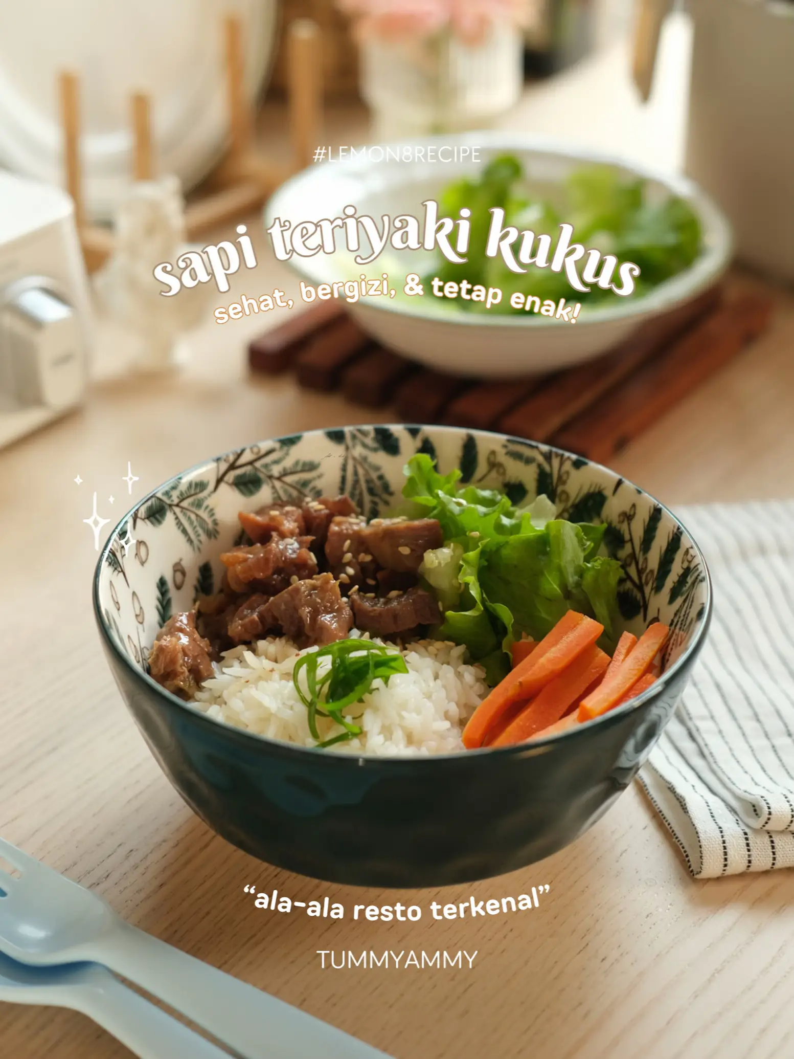 Menu Rice Bowl Simple Resep Rice Bowl Lengkap dan Sehat Tanpa Minyak🫣👌 | Video dipublikasikan ...