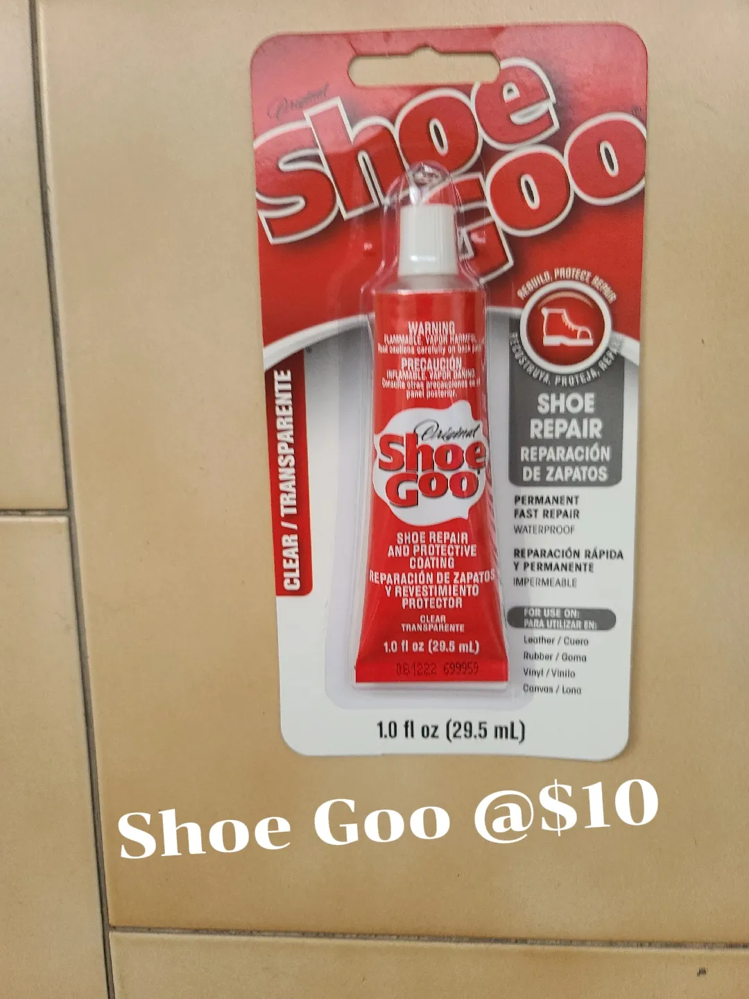 Shoe Goo 29.5 ml Repair Adhesive Clear - Crazy Dude