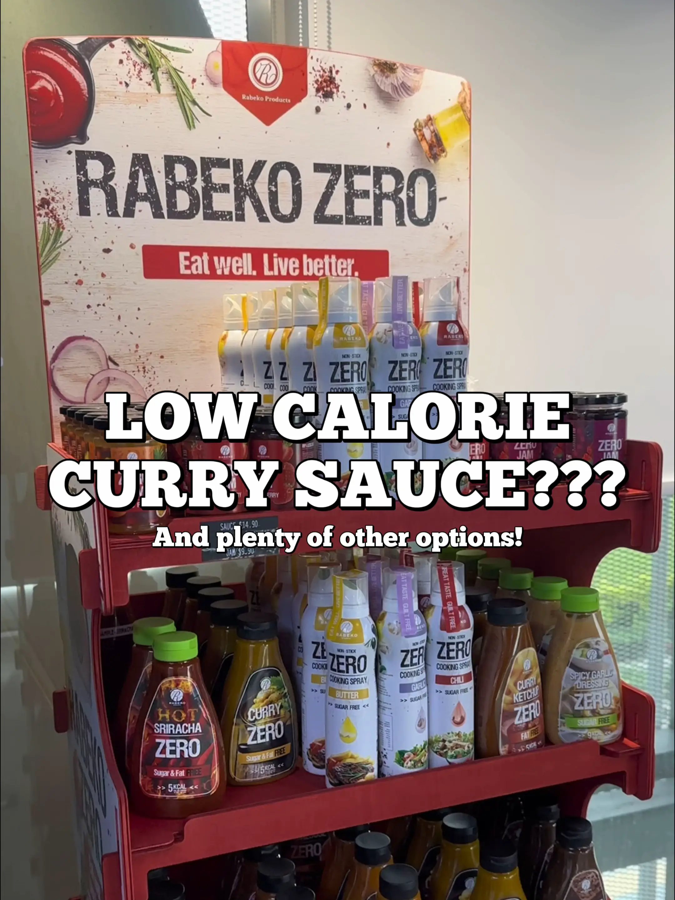 Sauce curry zero calorie Rabeko