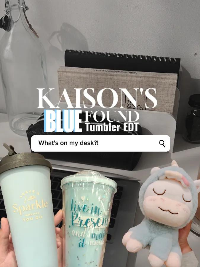 Blue Lemonade Snow Globe Tumbler, Starbucks Tumbler, Blue Drink