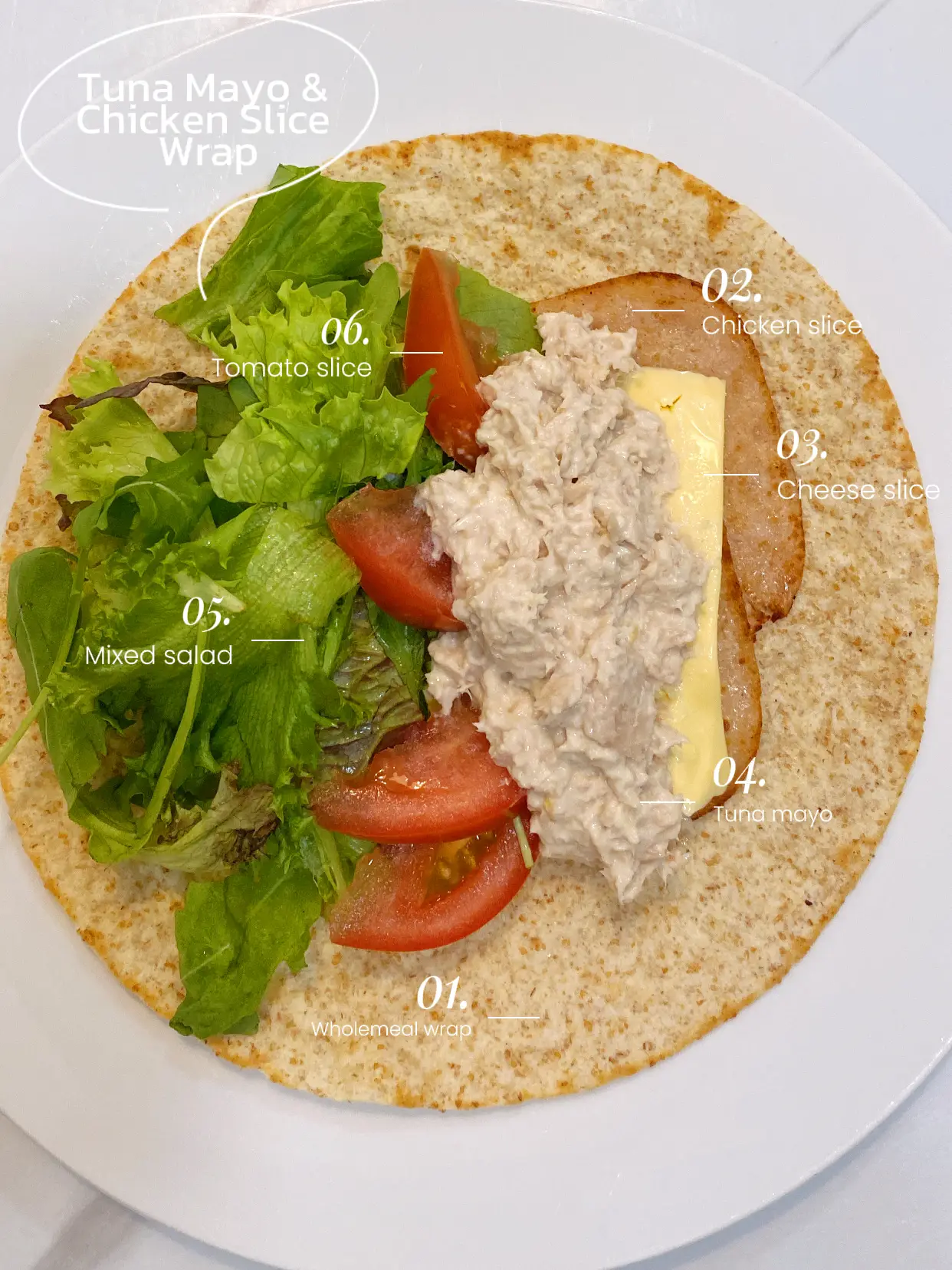 Tuna Mayo & Chicken Slice wrap's images